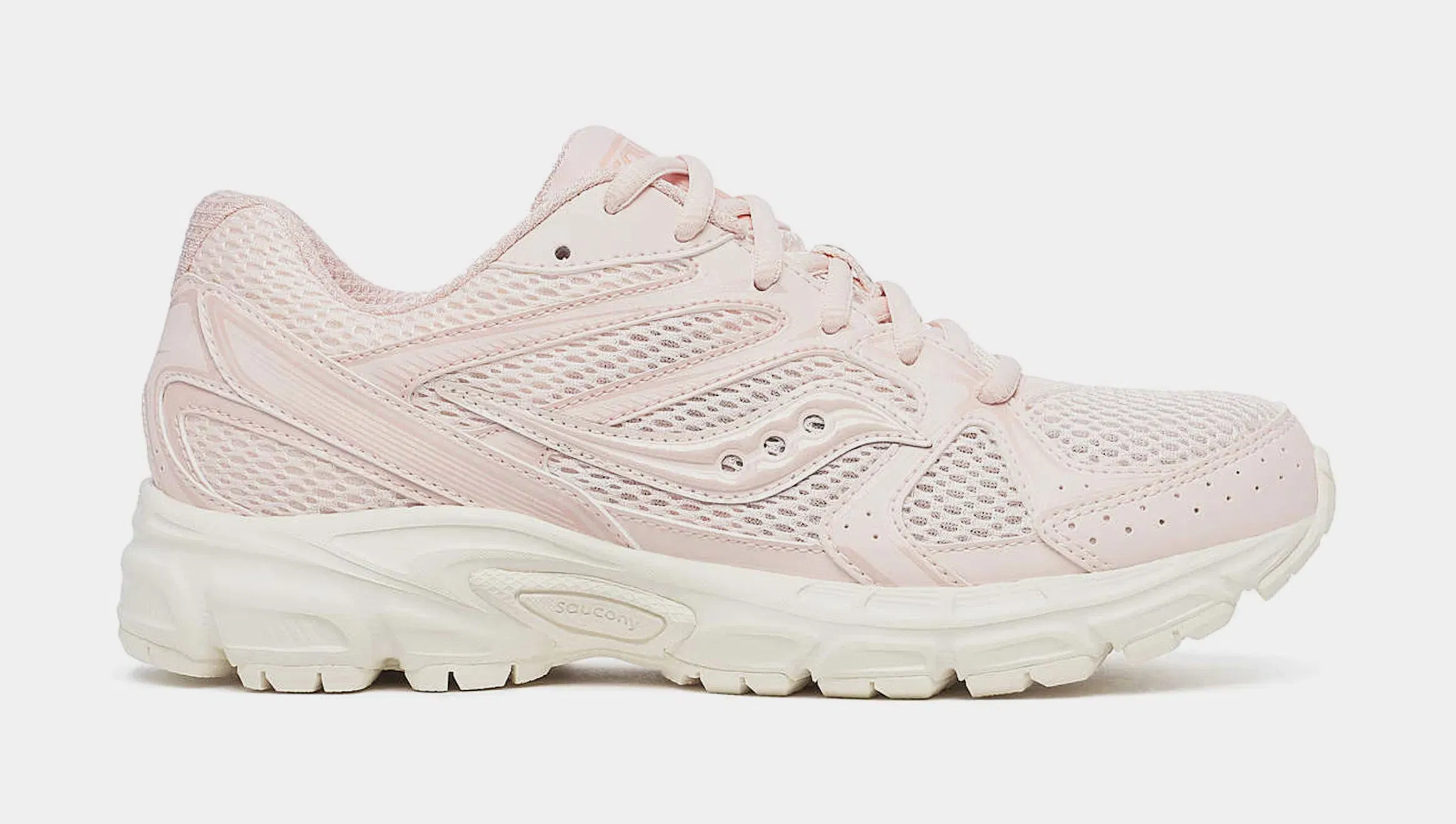 Saucony Ride Millennium Womens Running Shoes (Pink/White)