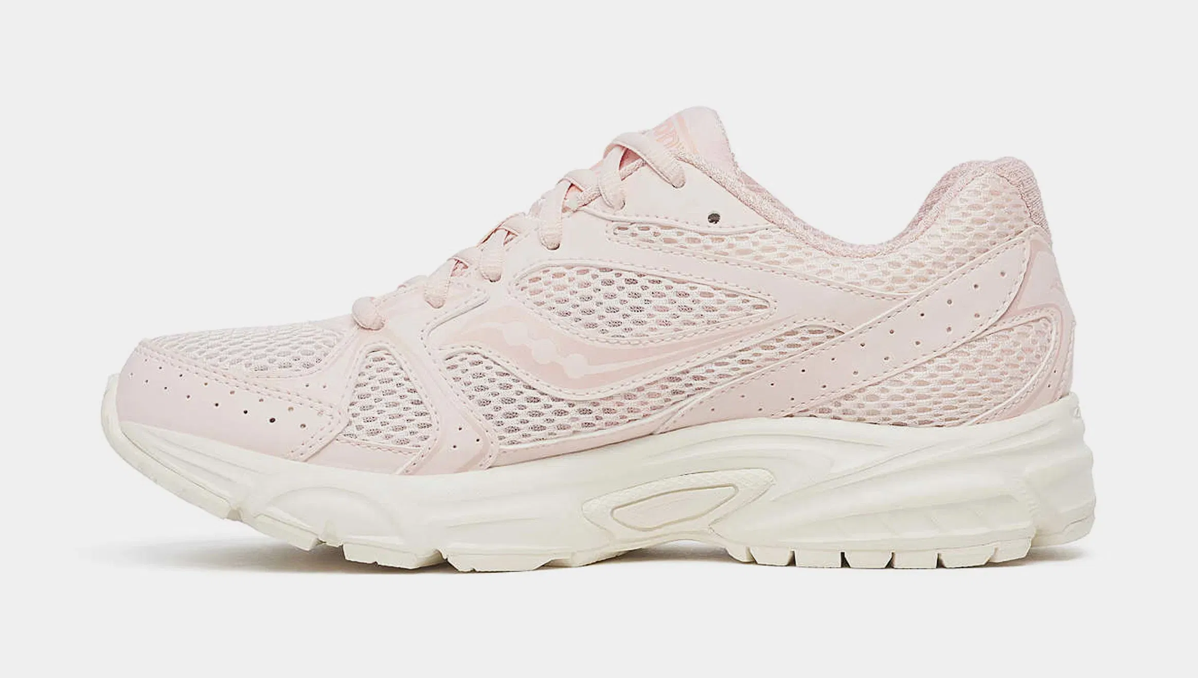 Saucony Ride Millennium Womens Running Shoes (Pink/White)