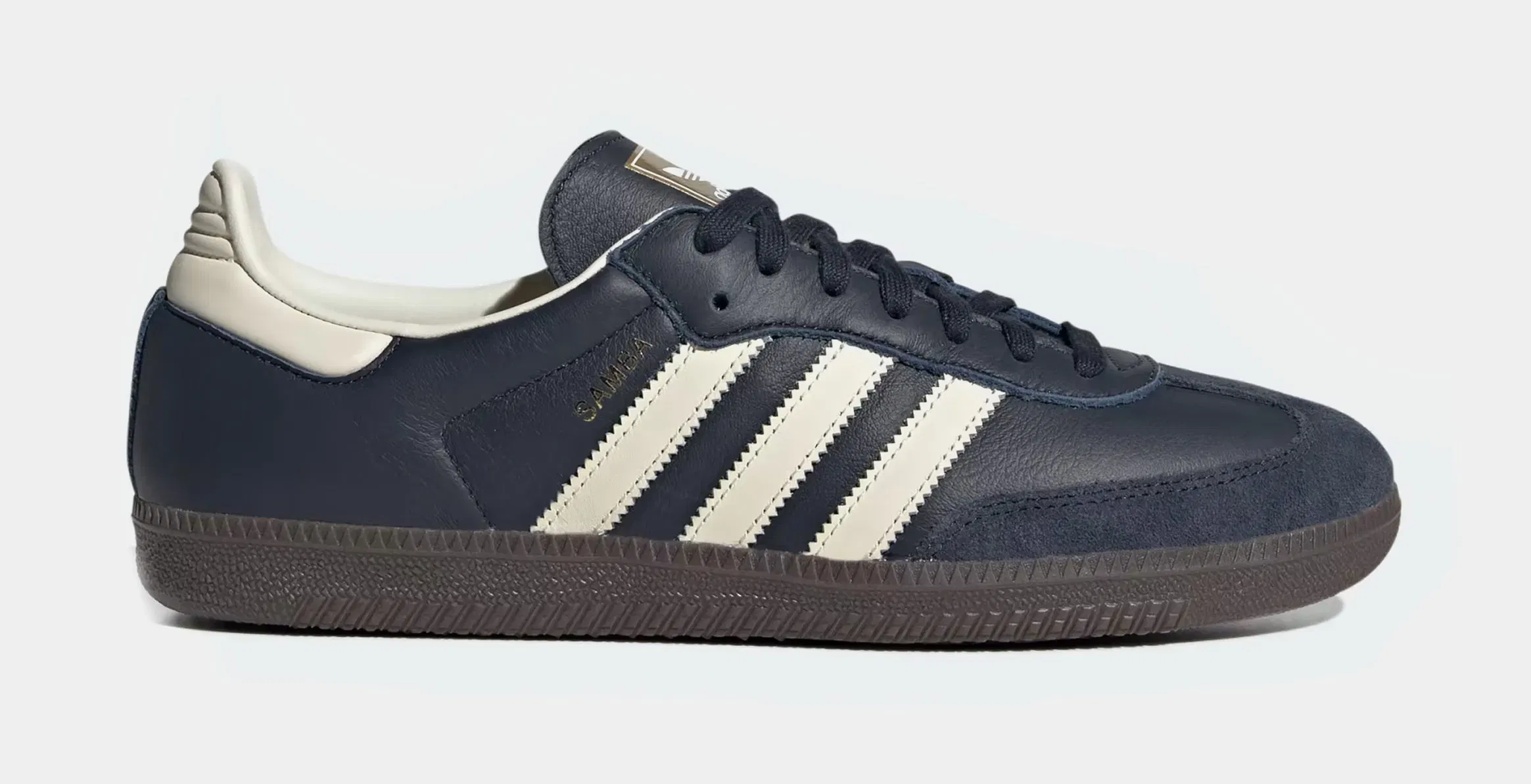 adidas Samba OG Mens Lifestyle Shoes (Night Navy/Cream White/Gum)