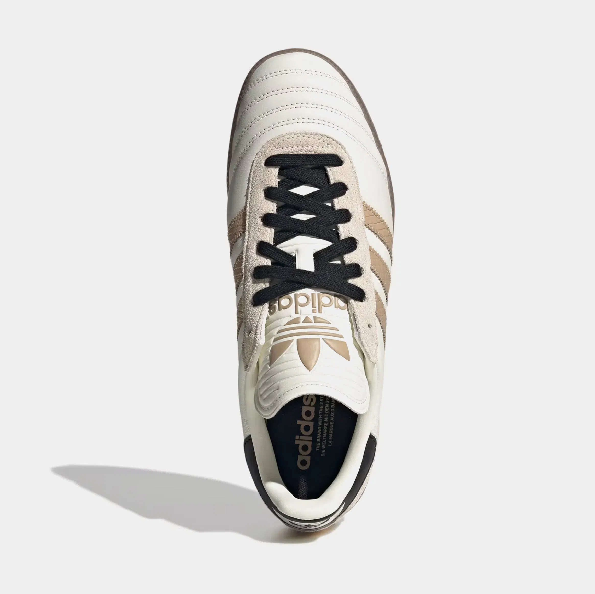 adidas Samba OG Mens Lifestyle Shoes (Off White/Magic Beige/Core Black)