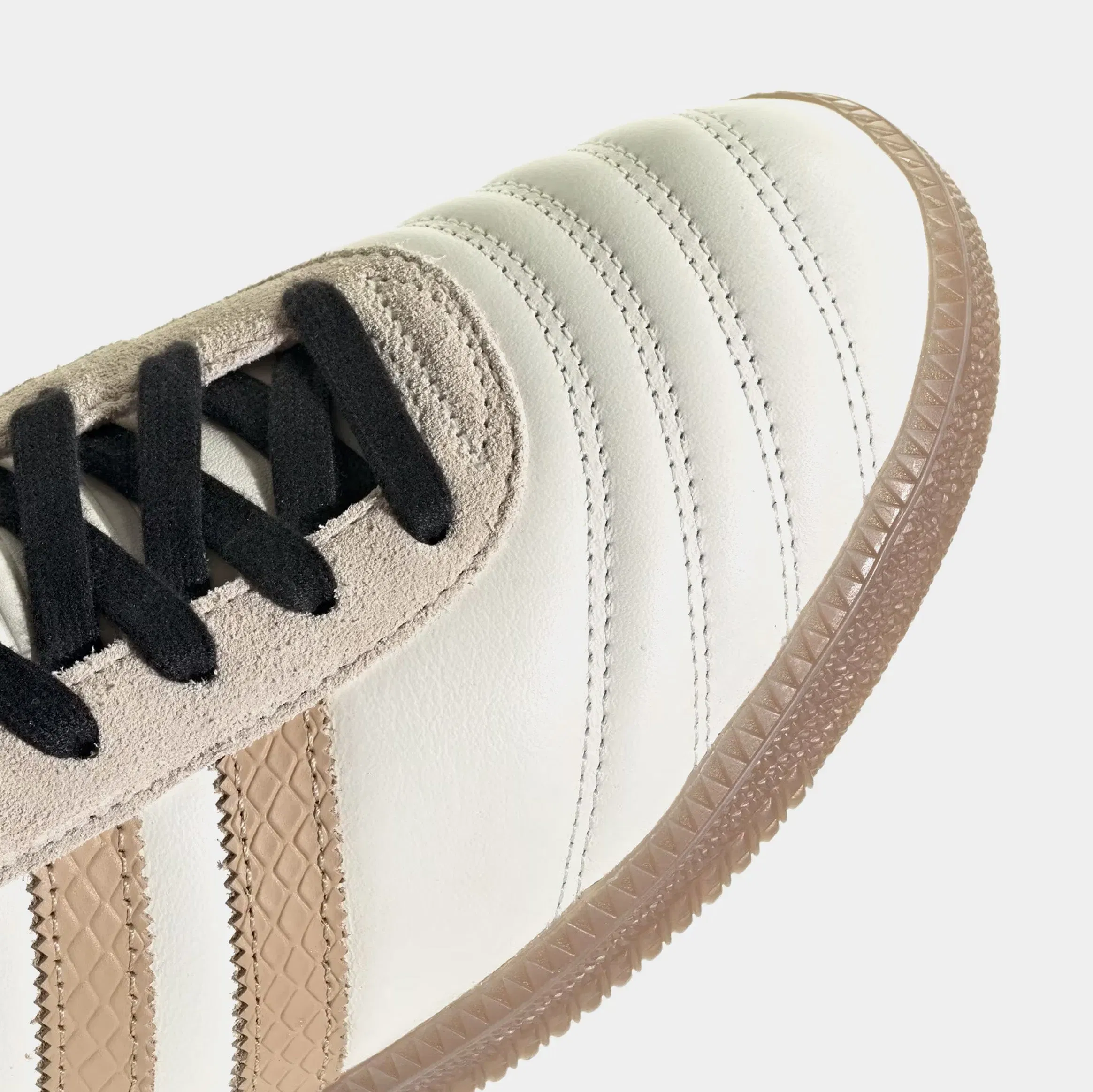 adidas Samba OG Mens Lifestyle Shoes (Off White/Magic Beige/Core Black)