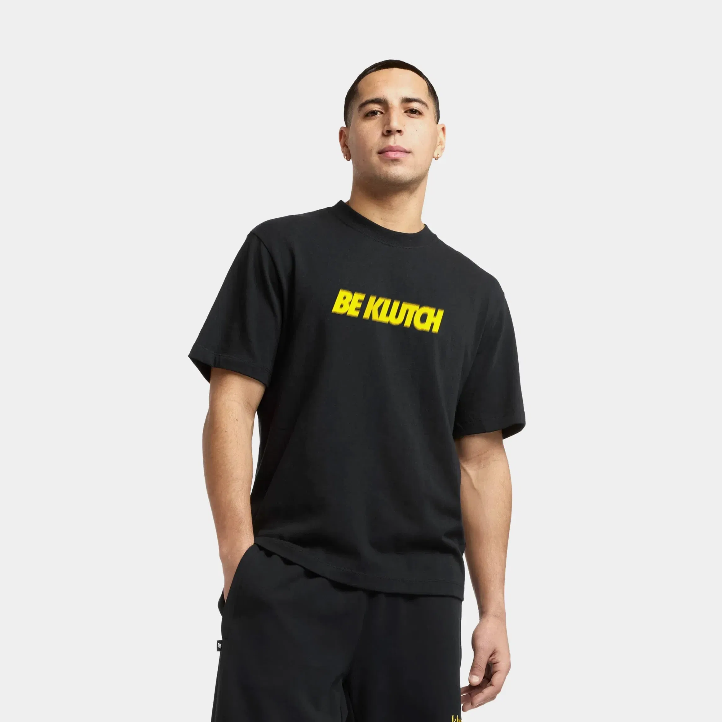 NEWBALANCE Klutch ASG Mens Short Sleeve Shirt (Black/Yellow)