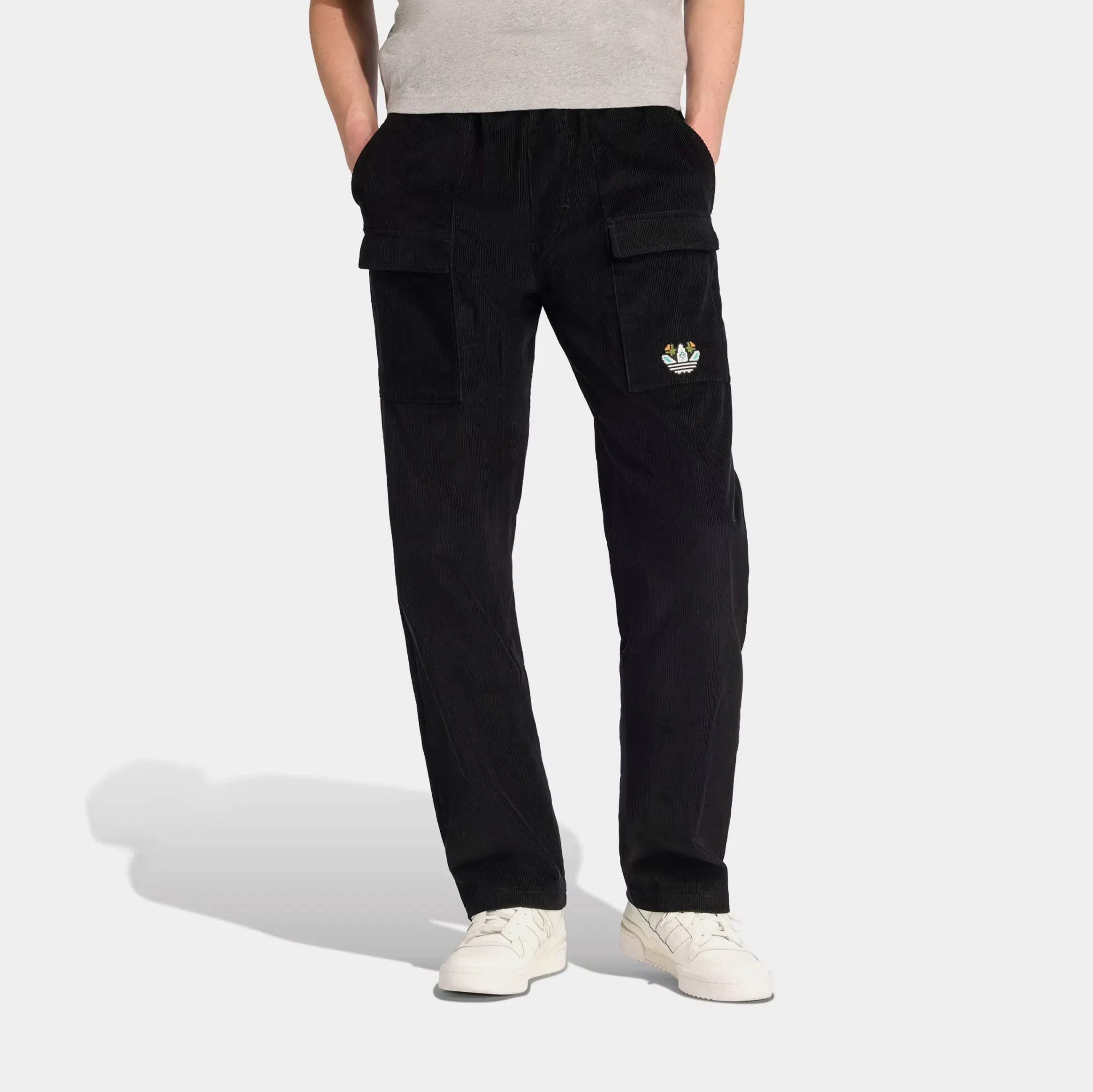 adidas Originals Monogram Trefoil Mens Pants (Black)