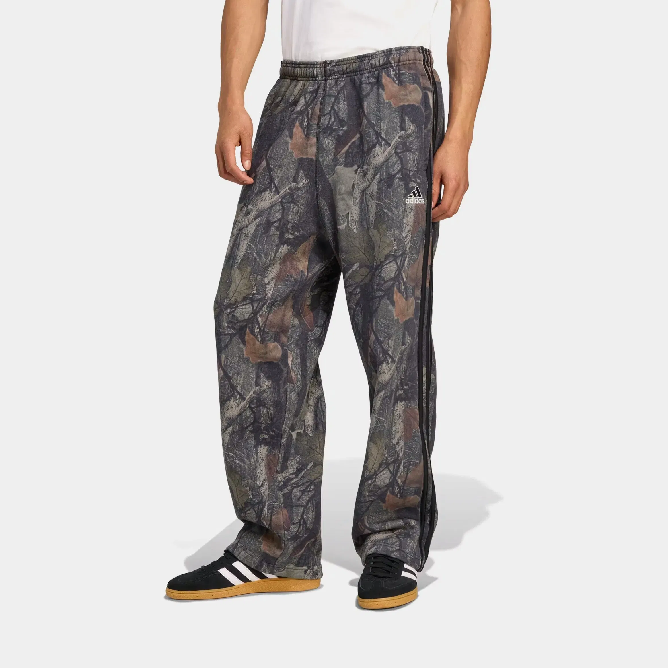 adidas Camo Mens Sweatpants (Black)