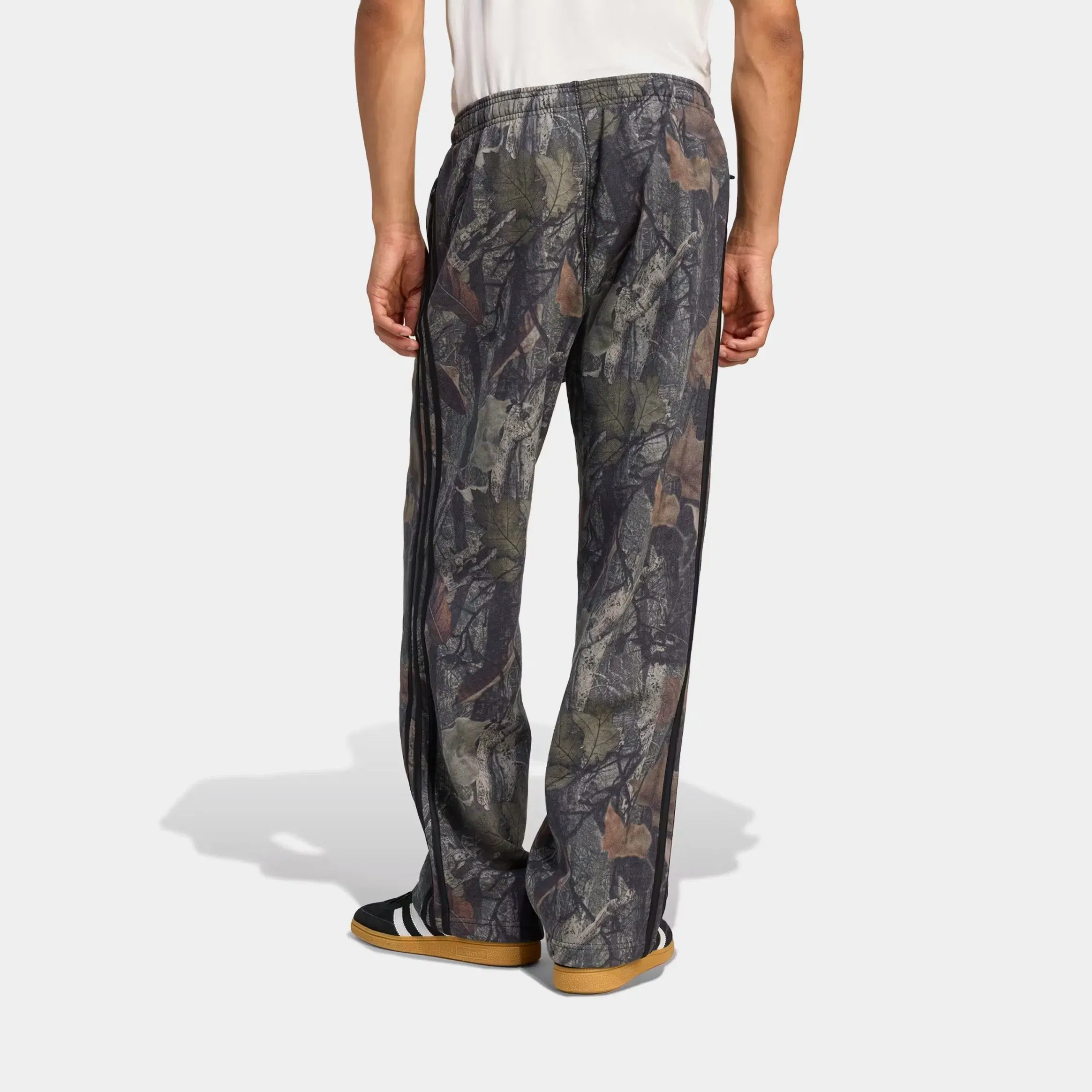 adidas Camo Mens Sweatpants (Black)