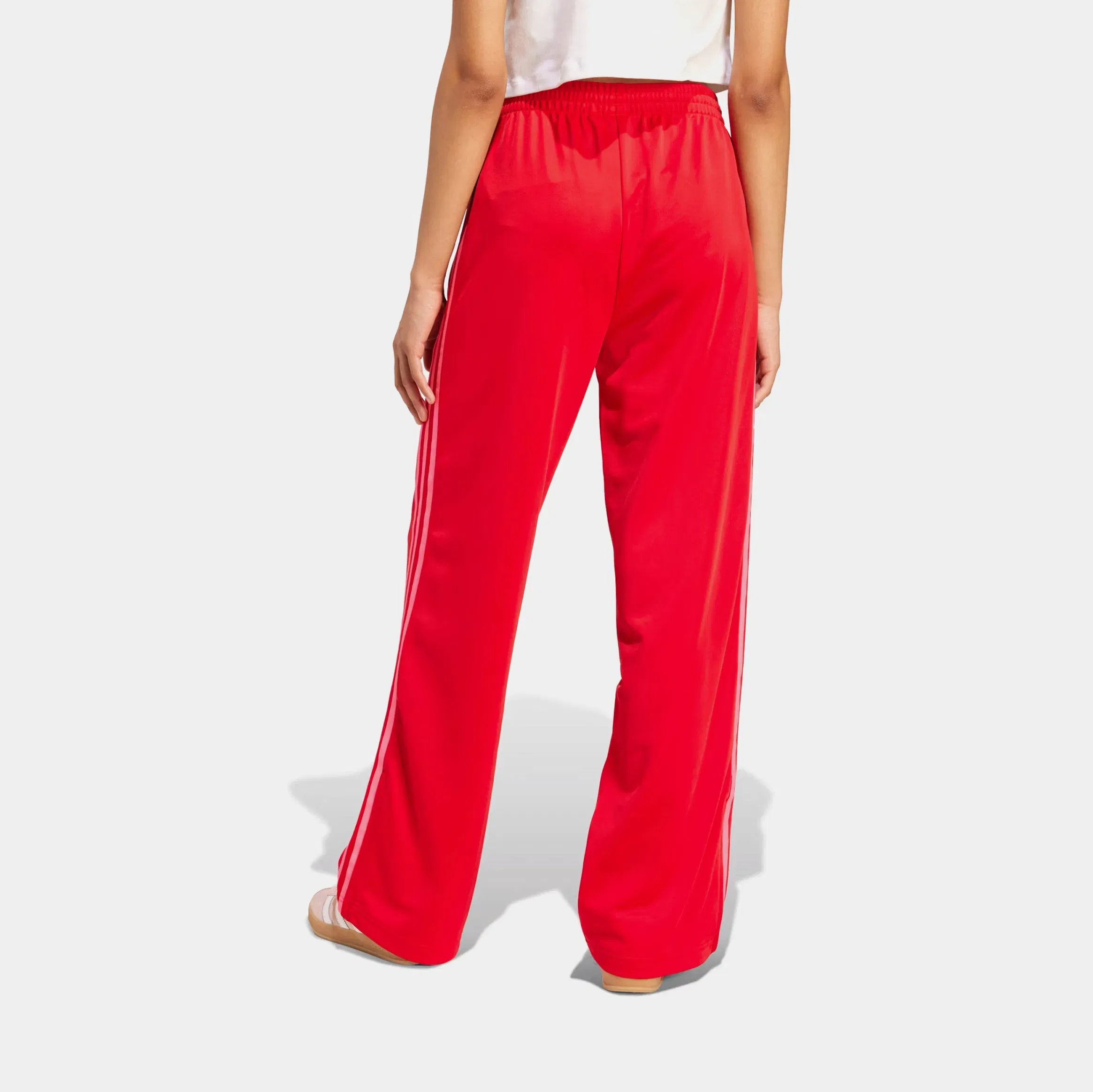 adidas Adicolor Classic Firebird Loose Track Womens Pants (Red/Pink)