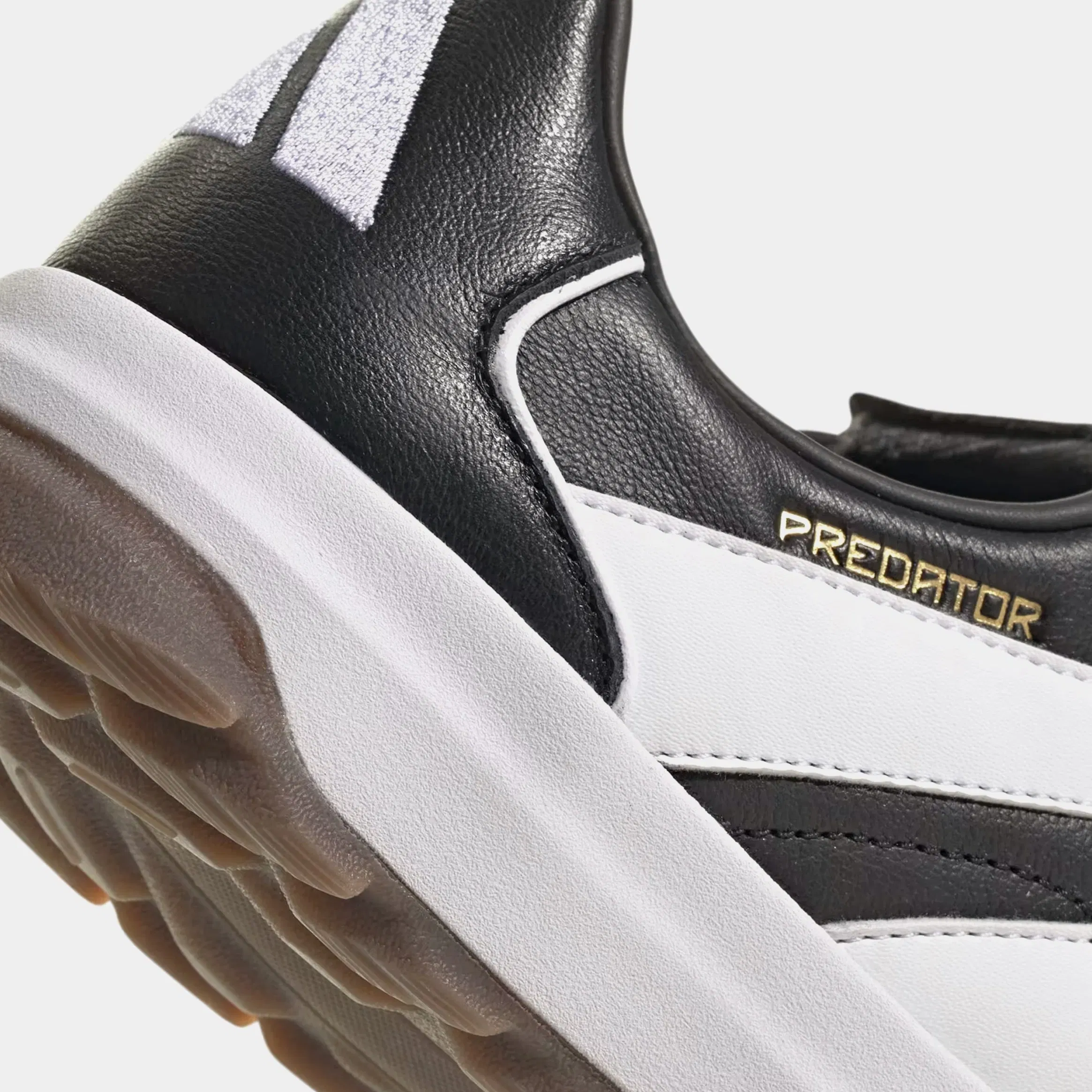adidas Predator Trainer Mens Lifestyle Shoes (Core Black/Cloud White/Gold Metallic)