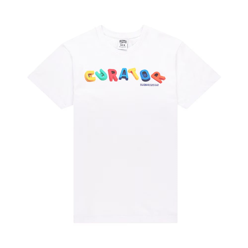 Billionaire Boys Club Curator Shorts-Sleeve T-Shirt White