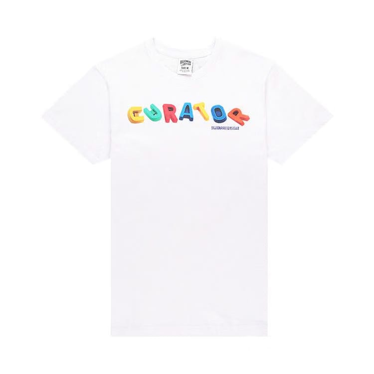 Billionaire Boys Club Curator Shorts-Sleeve T-Shirt White