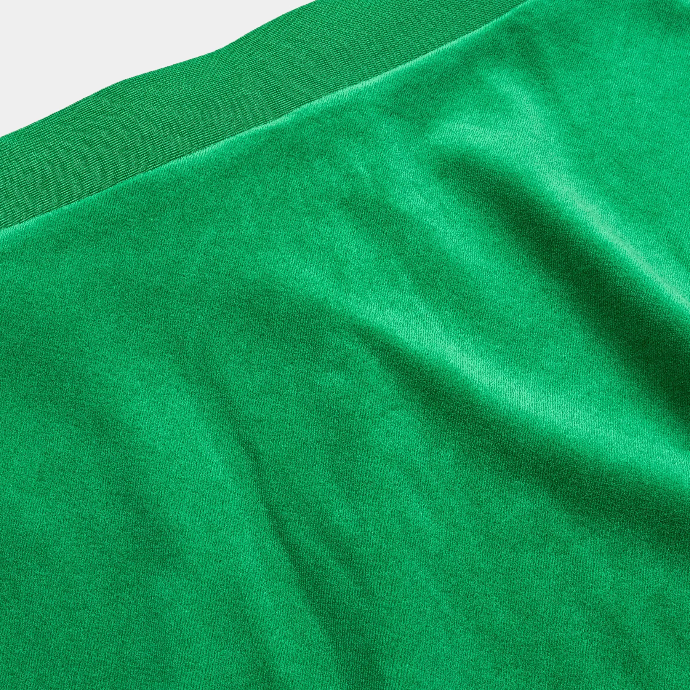 Juicy Couture Hotfix Velour Skater Womens Skirt (Green)