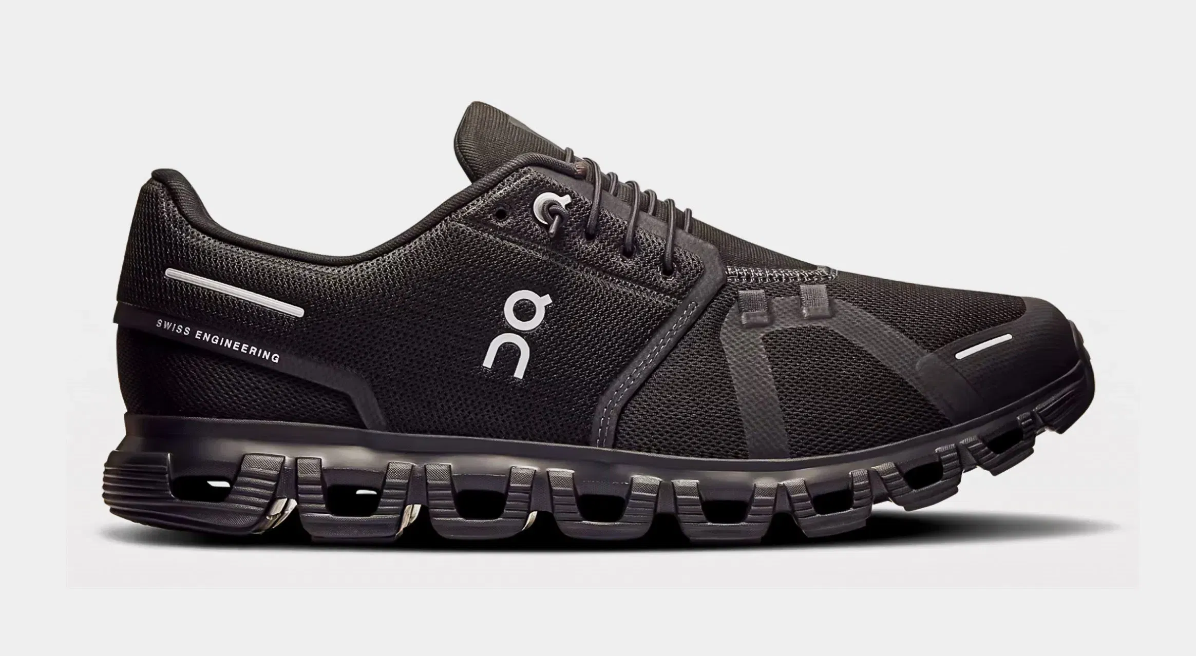 On Running Cloud 6 Mens Running Shoes (Black)