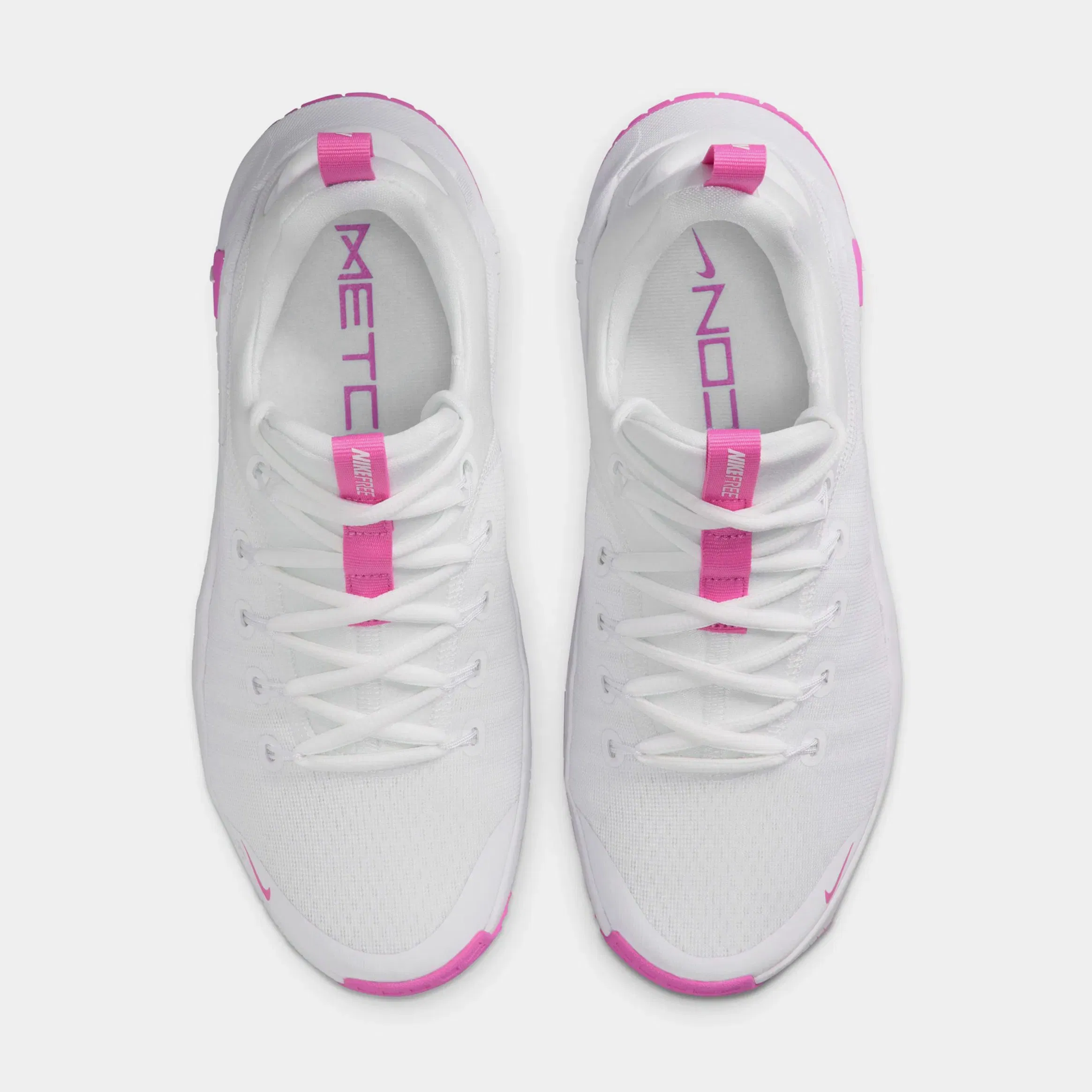 Nike Free Metcon 6 Womens Running Shoes (White/Playful Pink)