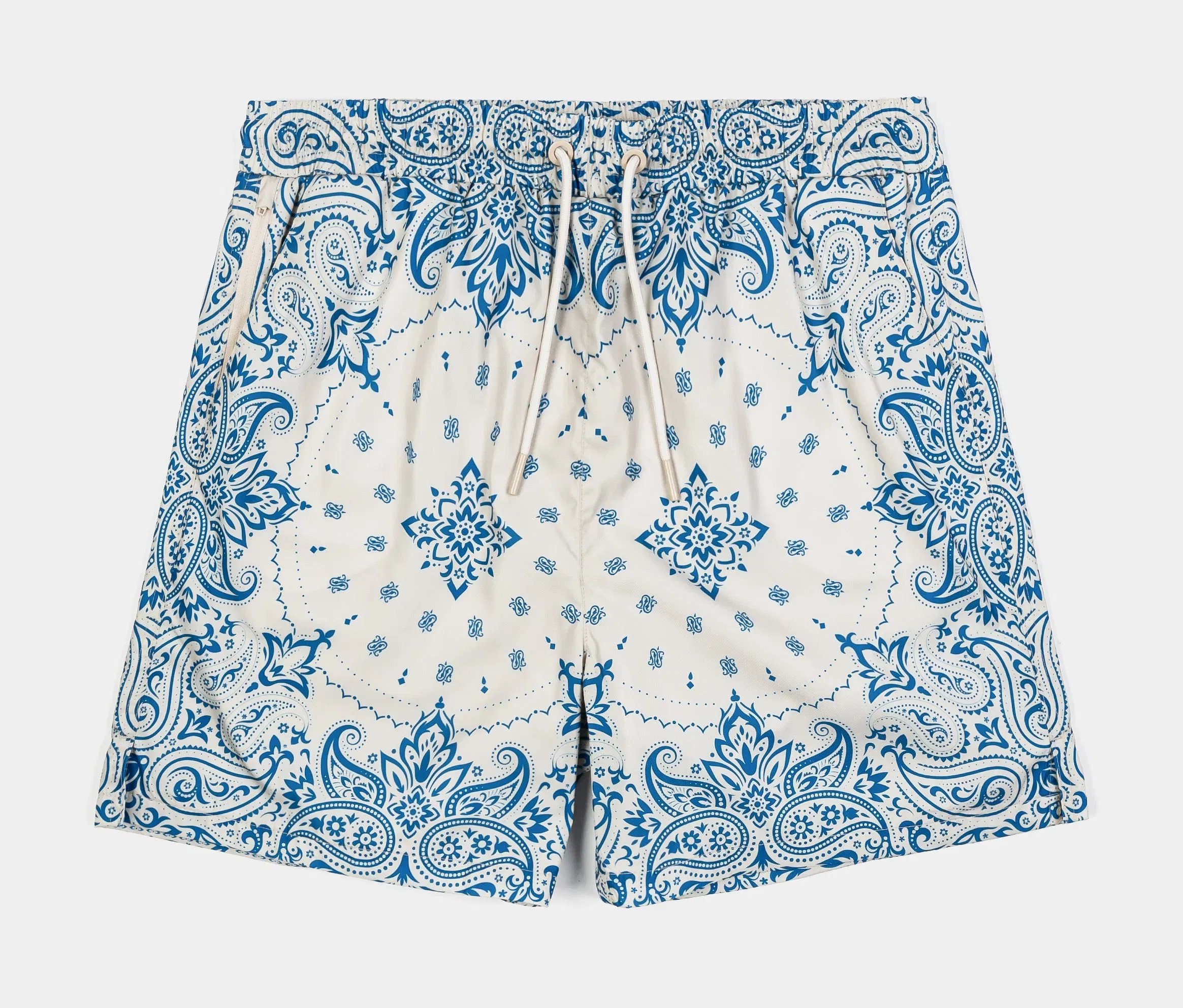 MAISON ARTICLE Bandana Hybrid Mens Shorts (Blue/Beige)