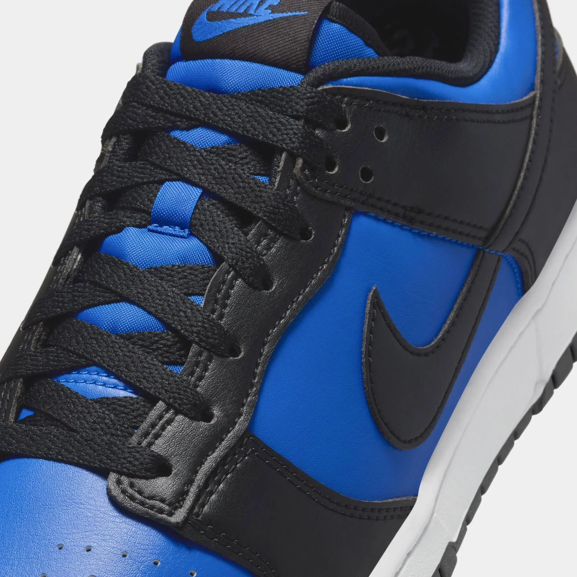 Nike Dunk Low Mens Lifestyle Shoes (Hyper Royal/Black/White)