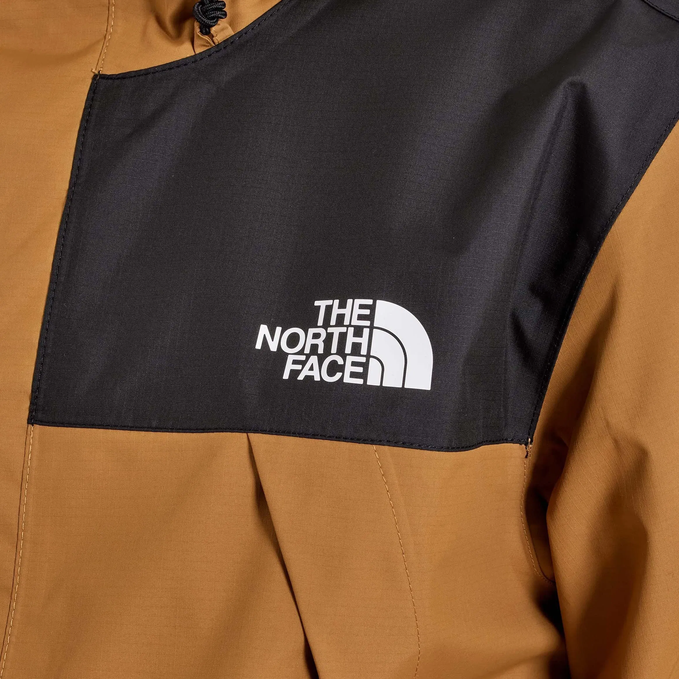 The North Face Antora Rain Zip Up Mens Jacket (Brown/Black)