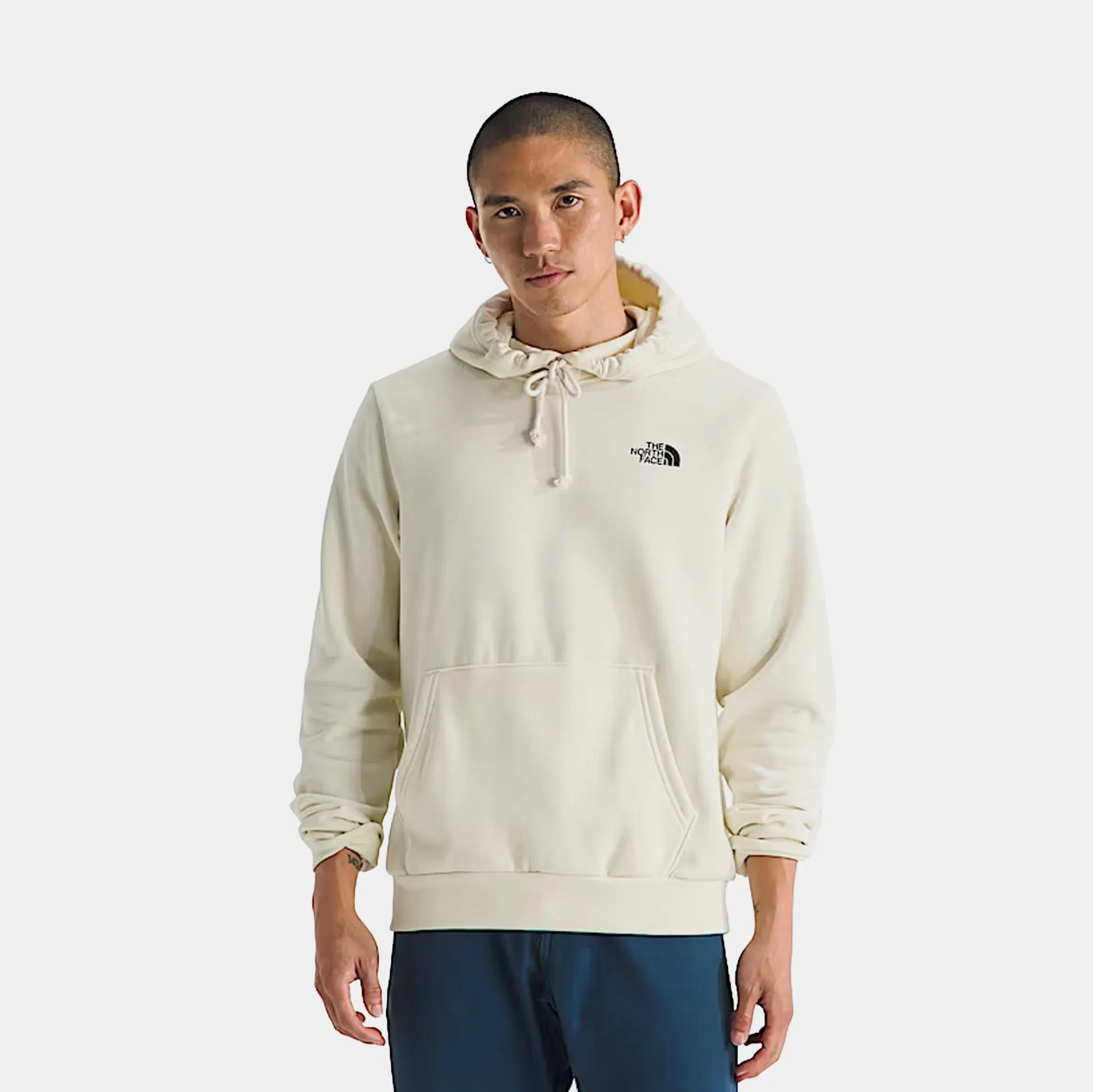 The North Face Evolution Half Dome Graphic Pullover Mens Hoodie (White Dune)