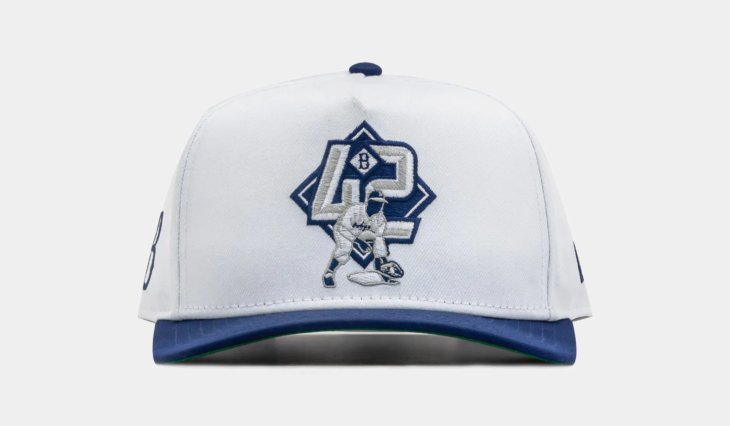 New Era MLB Brooklyn Dodgers 42 Jackie Robinson 950AF Snapback Mens Hat (White/Blue)