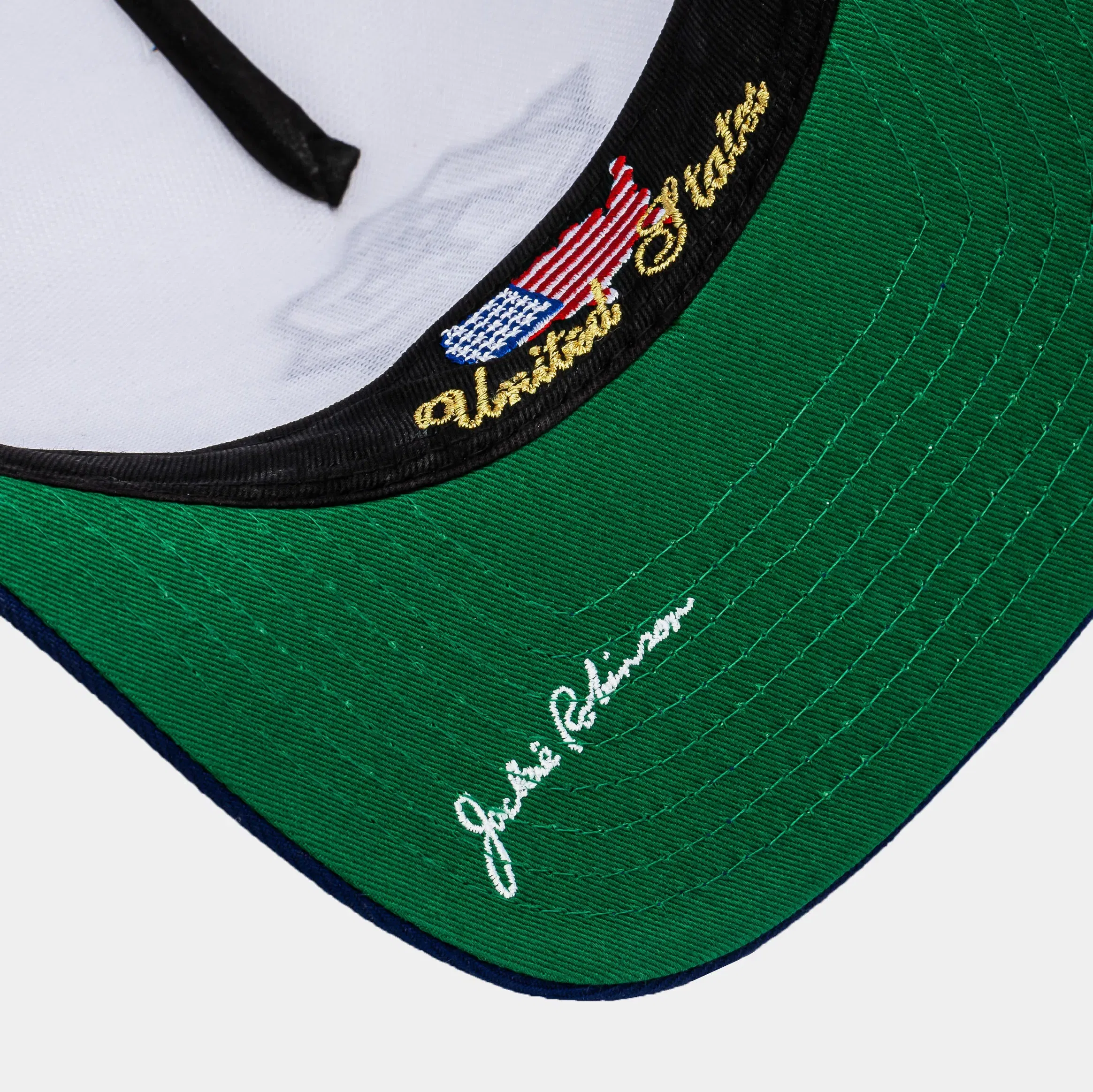 New Era MLB Brooklyn Dodgers 42 Jackie Robinson 950AF Snapback Mens Hat (White/Blue)