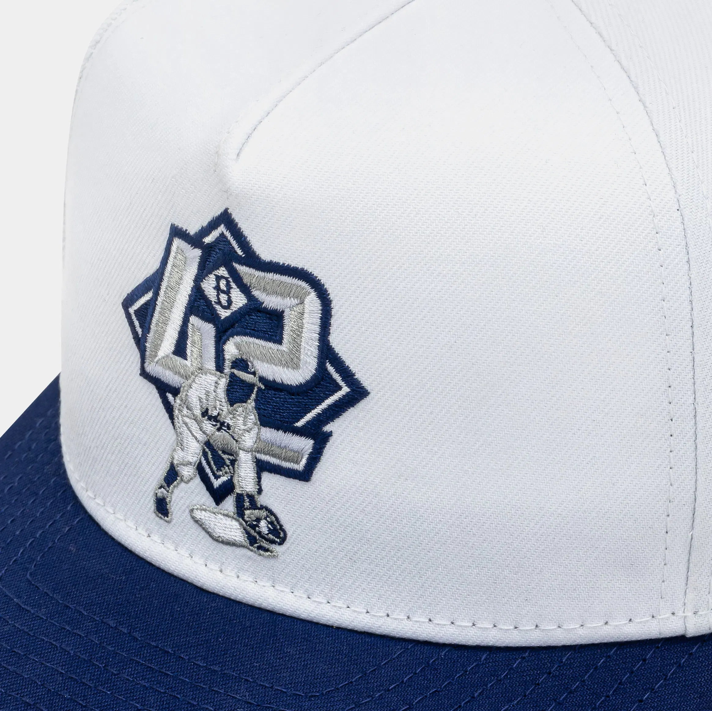 New Era MLB Brooklyn Dodgers 42 Jackie Robinson 950AF Snapback Mens Hat (White/Blue)
