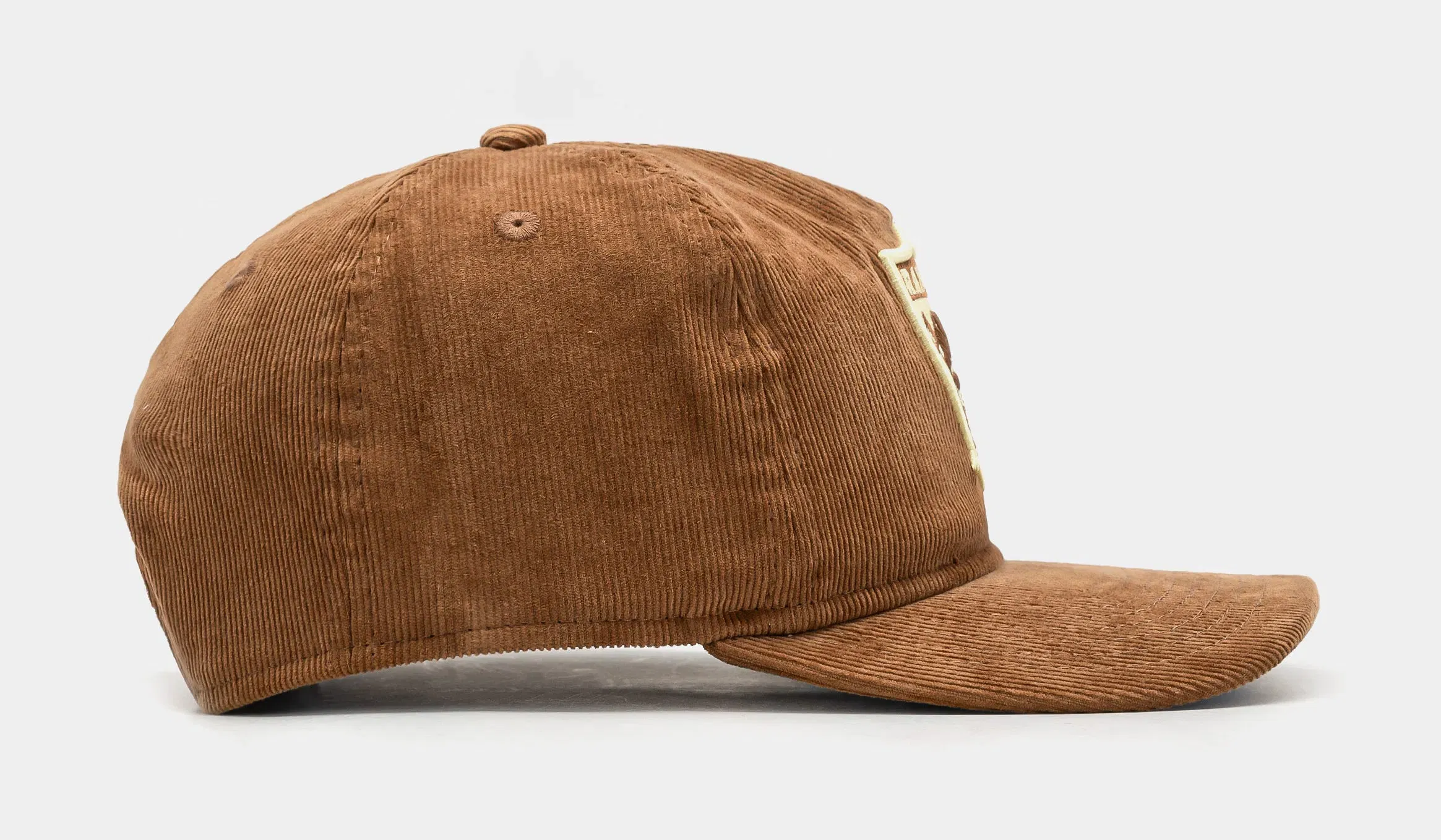 New Era Las Vegas Raiders Golfer Snapback Mens Hat (Brown/White)
