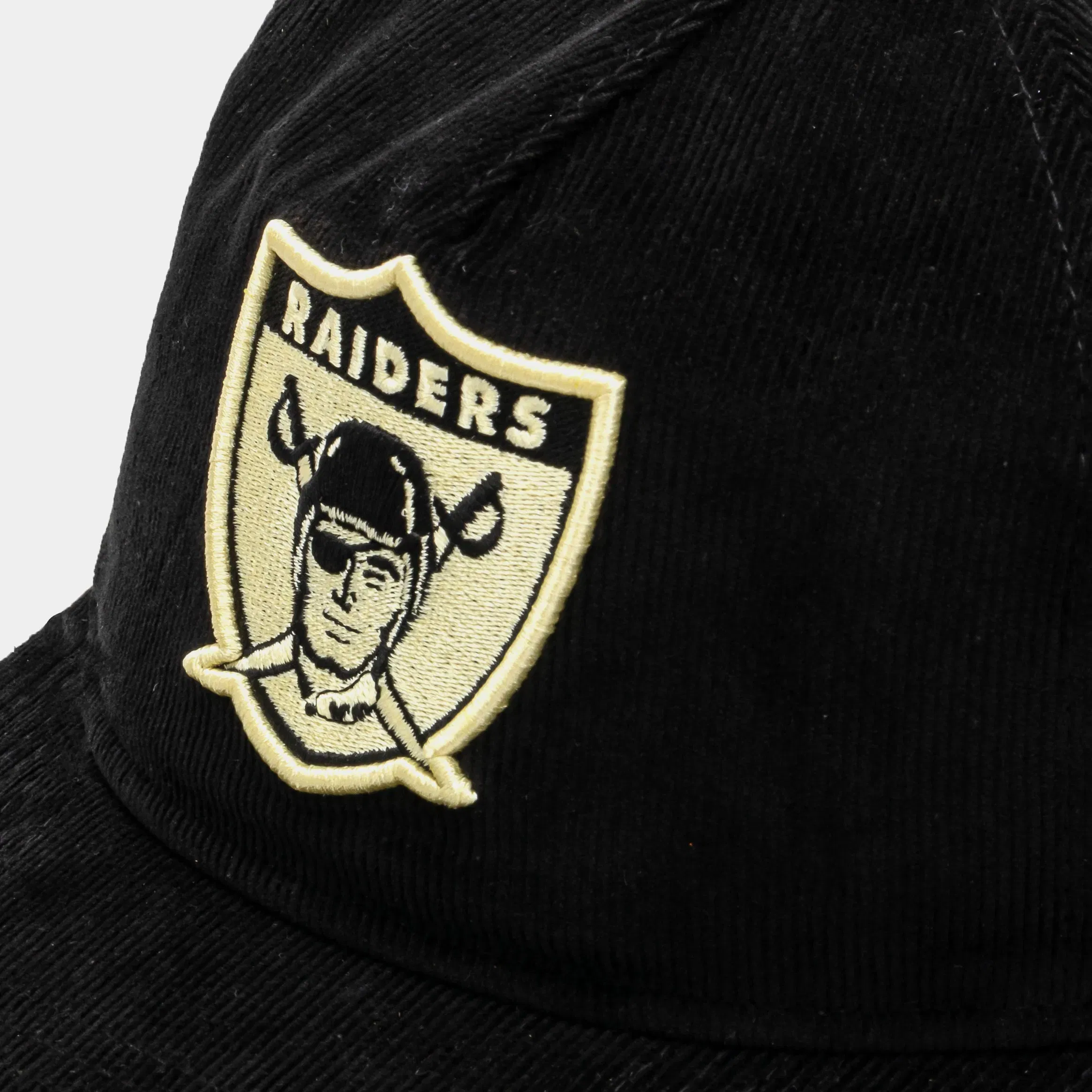 New Era Las Vegas Raiders Golfer Snapback Mens Hat (Black/White)