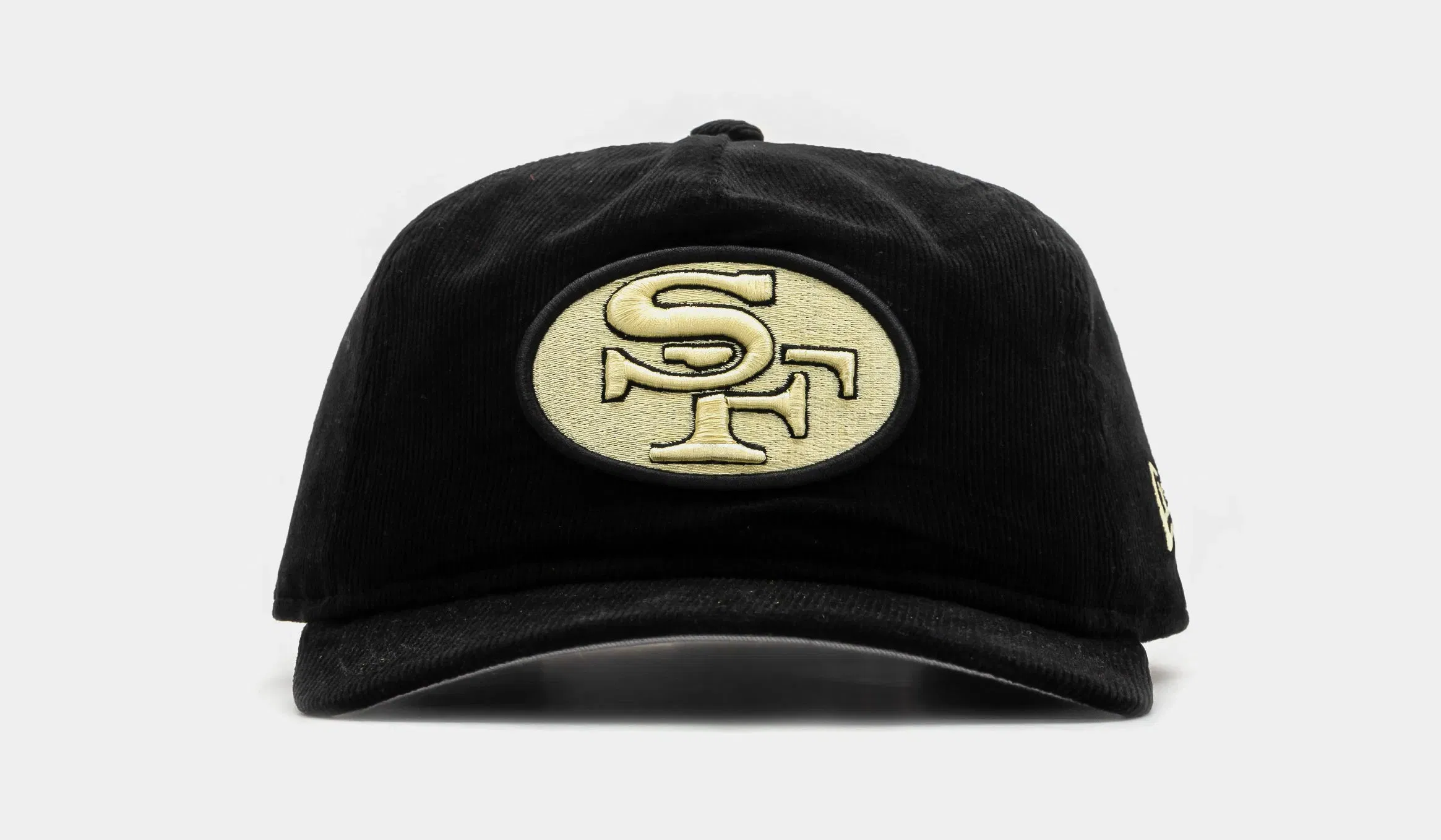 New Era San Francisco 49ers Golfer Snapback Mens Hat (Black/White)