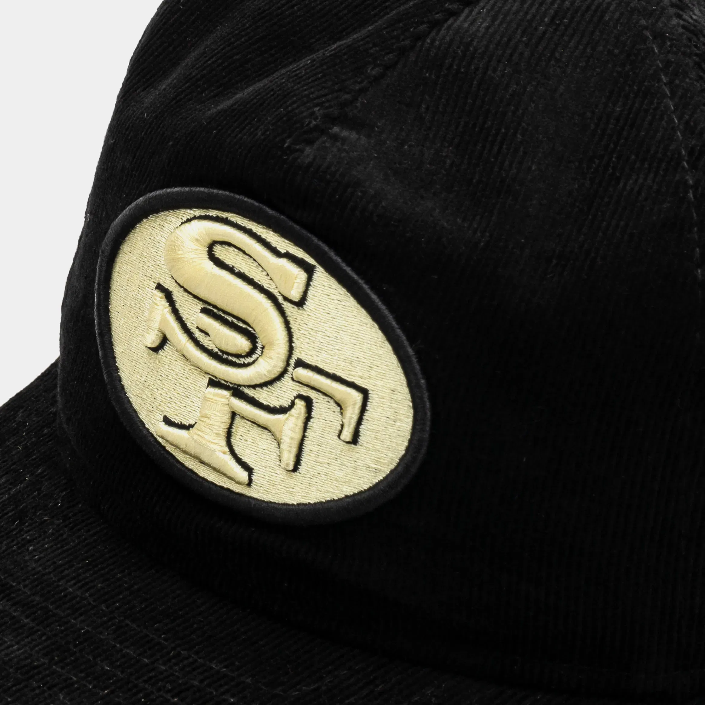 New Era San Francisco 49ers Golfer Snapback Mens Hat (Black/White)