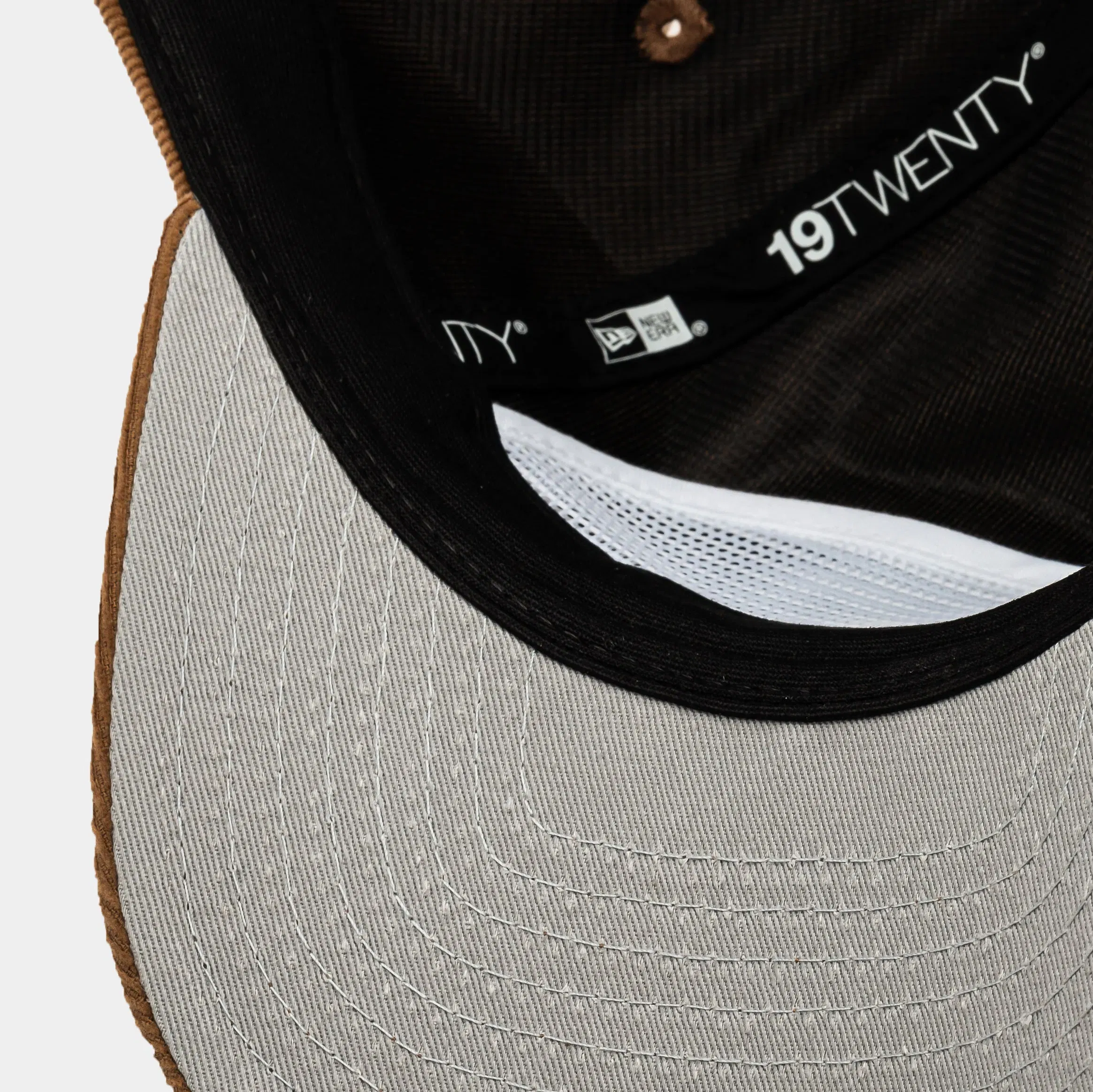 New Era Seattle Mariners Golfer Snapback Mens Hat (Brown/White)