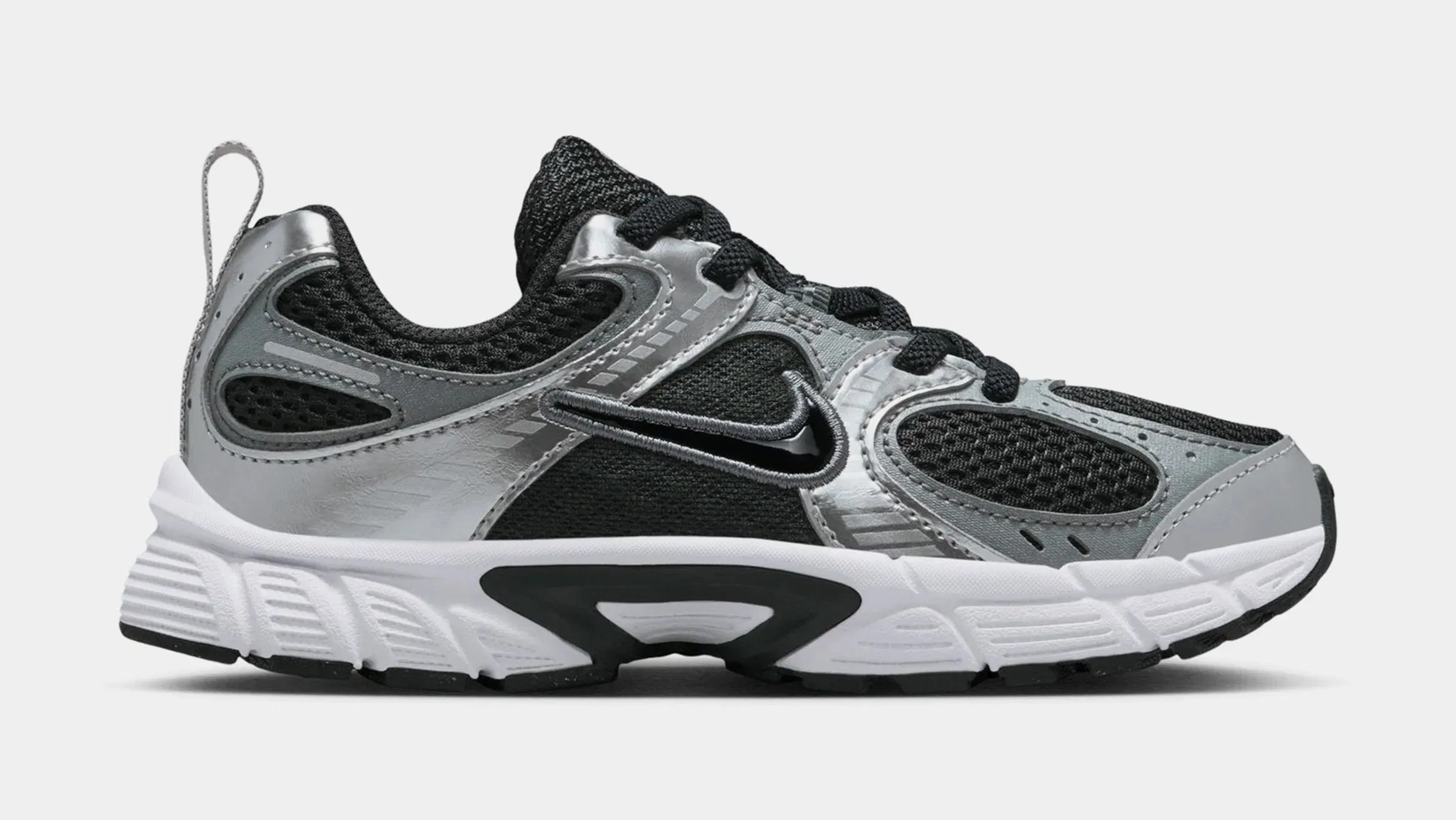 Nike V5 RNR Preschool Running Shoes (Black/Anthracite/Smoke Grey/Black)