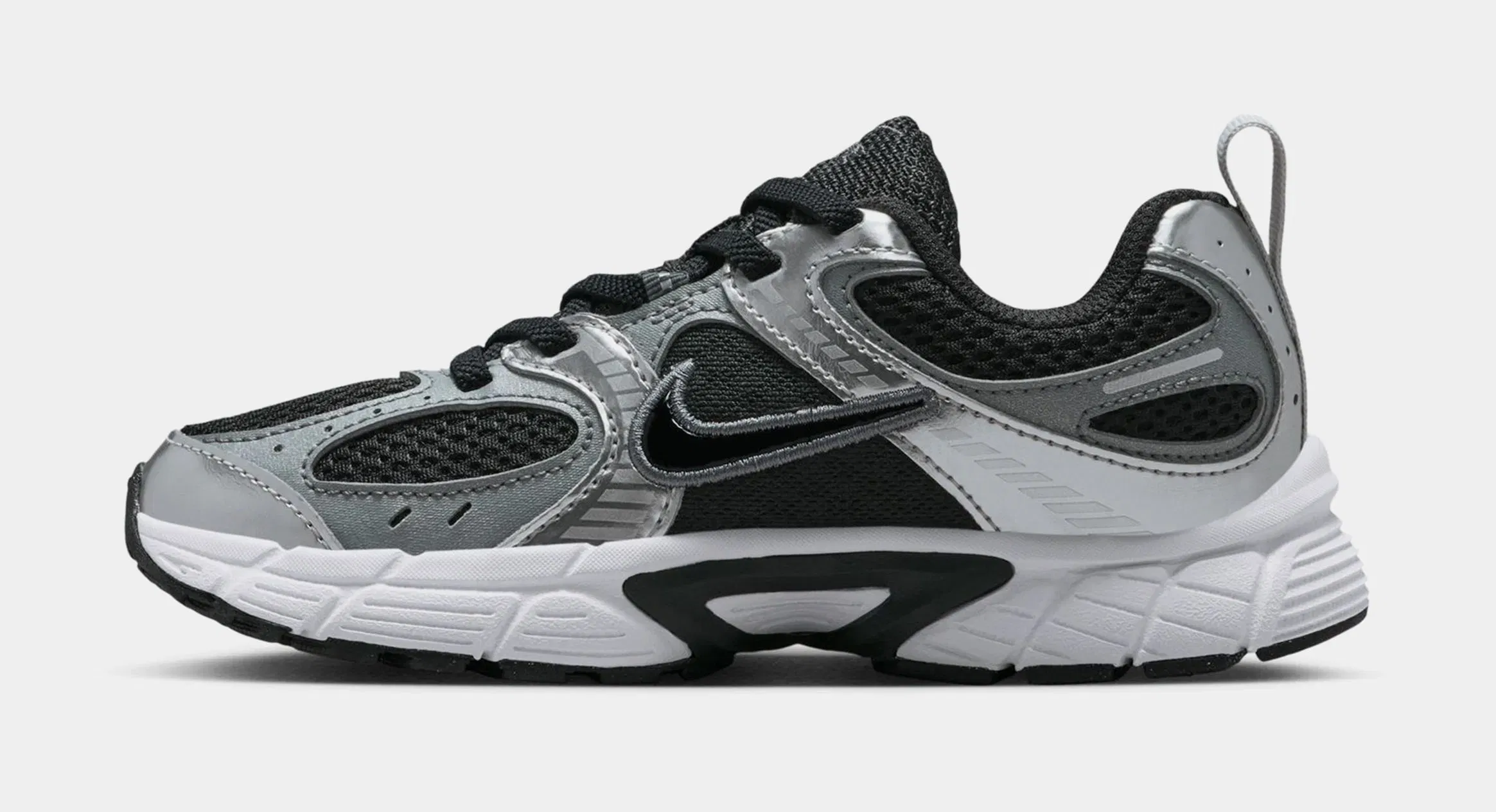 Nike V5 RNR Preschool Running Shoes (Black/Anthracite/Smoke Grey/Black)