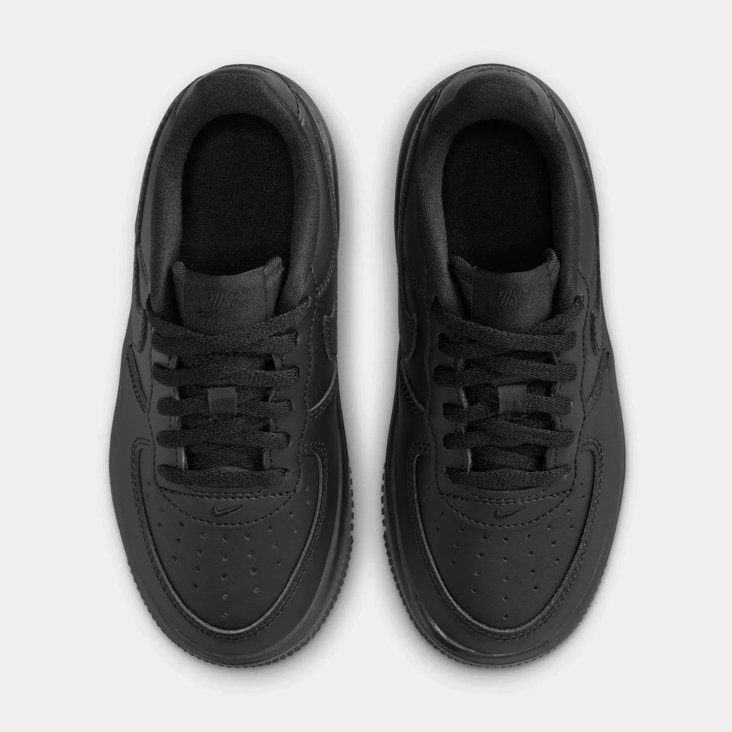 Nike Air Force 1 Low Preschool Lifestyle Shoes (Black)