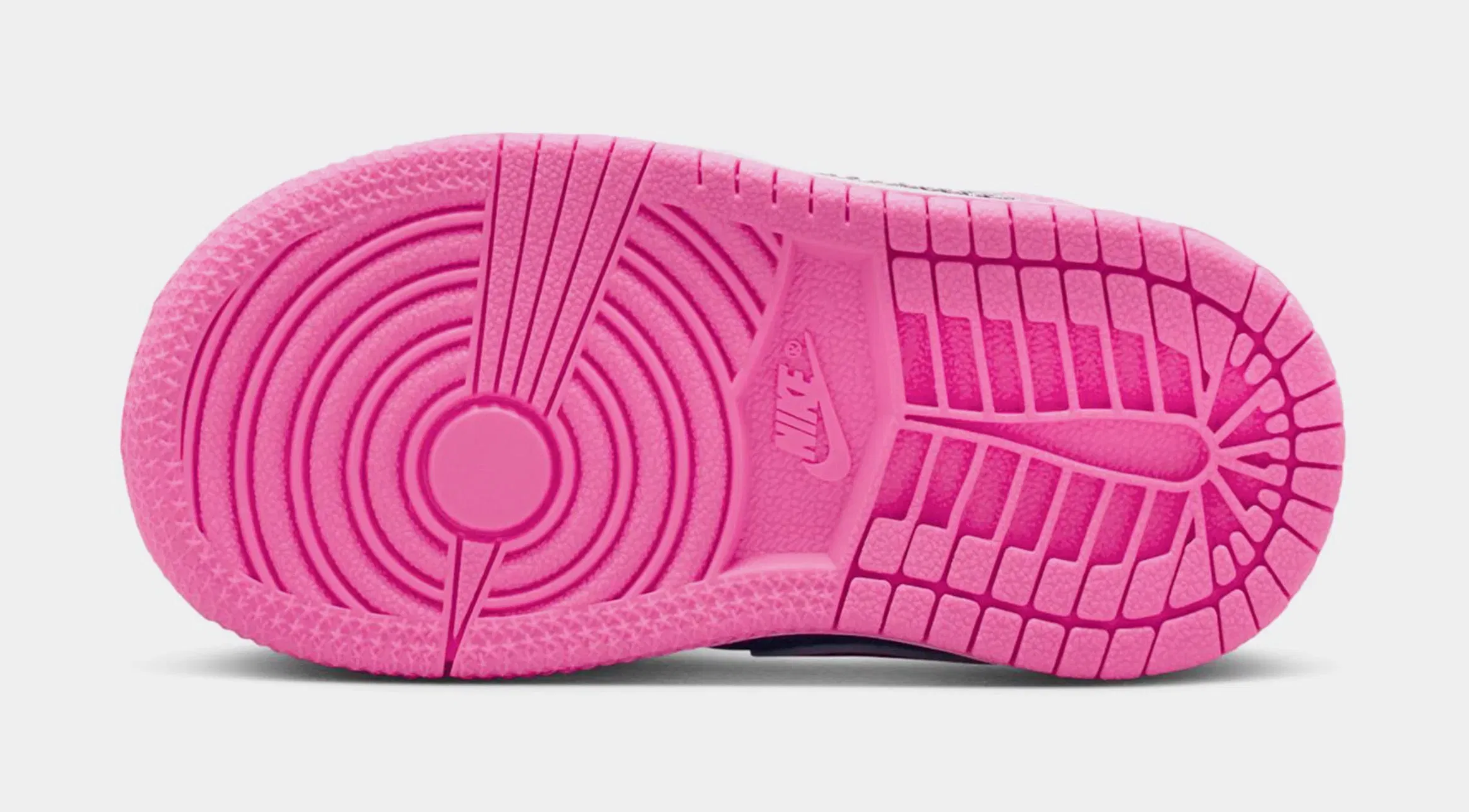 Air Jordan 1 Mid SE Infant Toddler Lifestyle Shoes (Cobalt Bliss/White/Pink Glow)