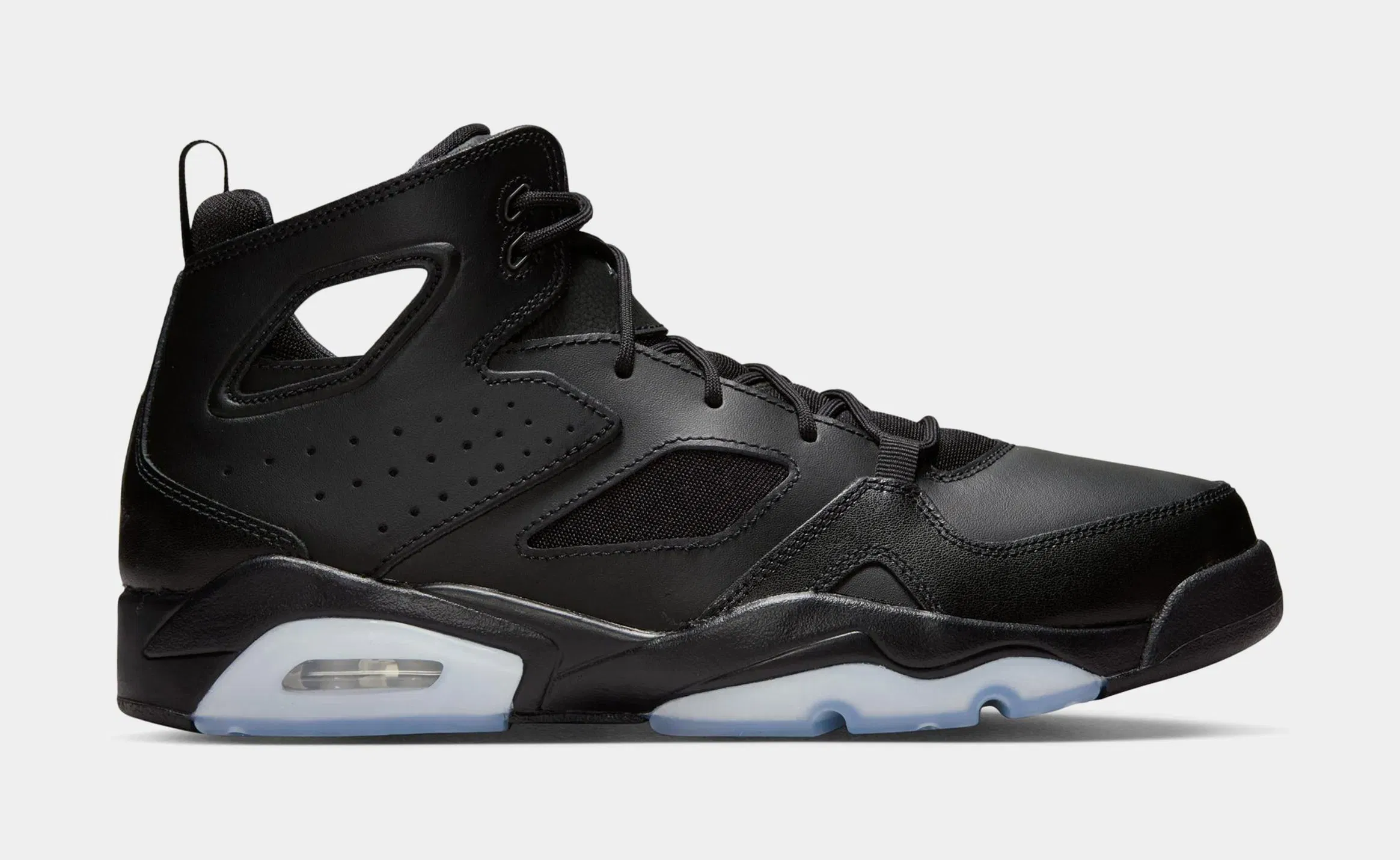 Air Jordan Flight Club 91 Mens Basketball Shoes (Black/Blue)