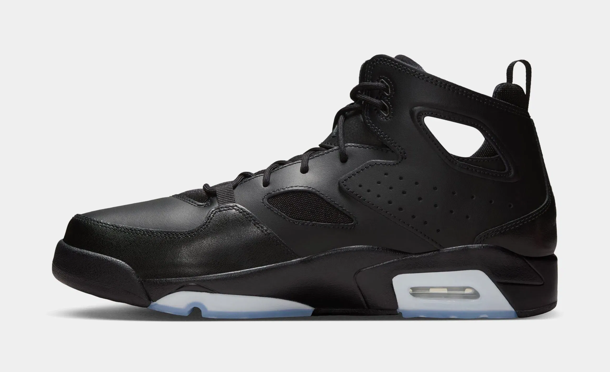Air Jordan Flight Club 91 Mens Basketball Shoes (Black/Blue)