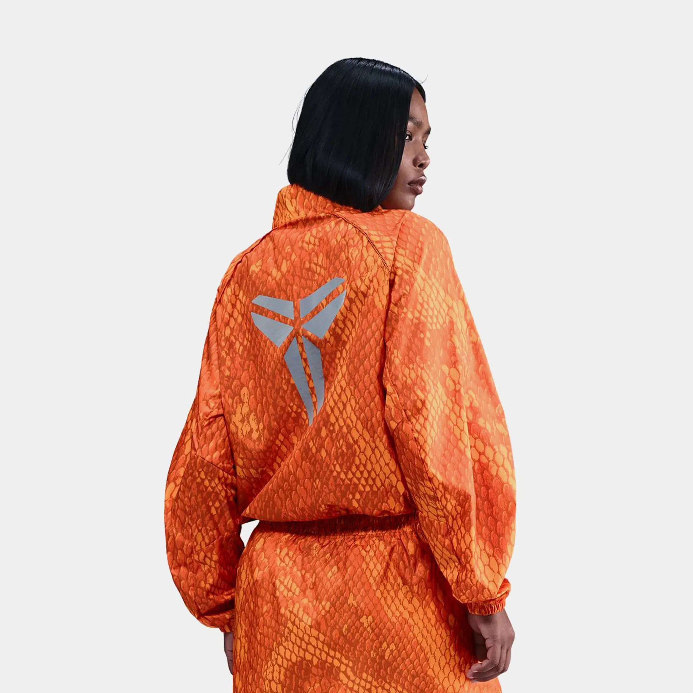 Nike Kobe Bryant Lightweight Woven Jacket (Safety Orange/White)