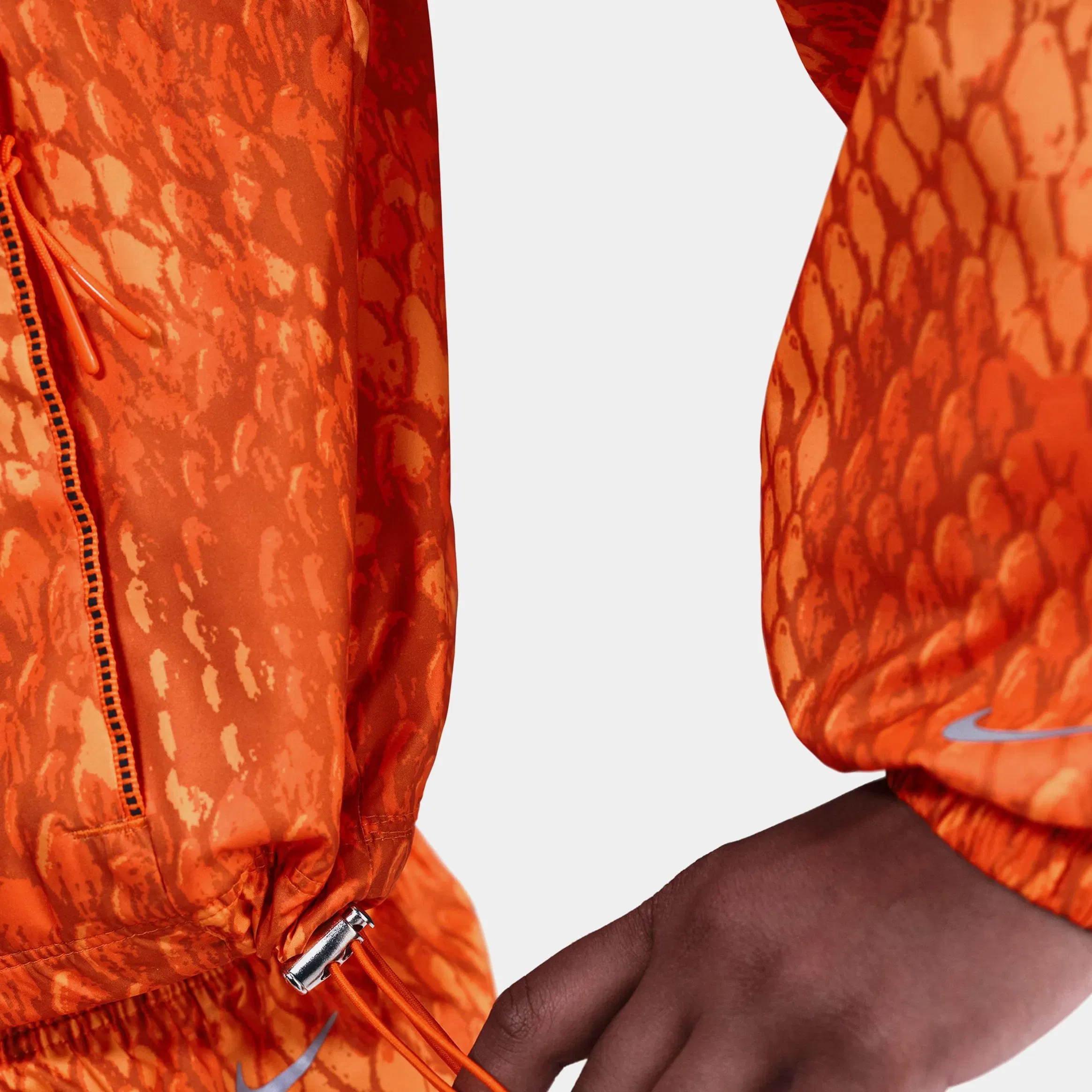 Nike Kobe Bryant Lightweight Woven Jacket (Safety Orange/White)
