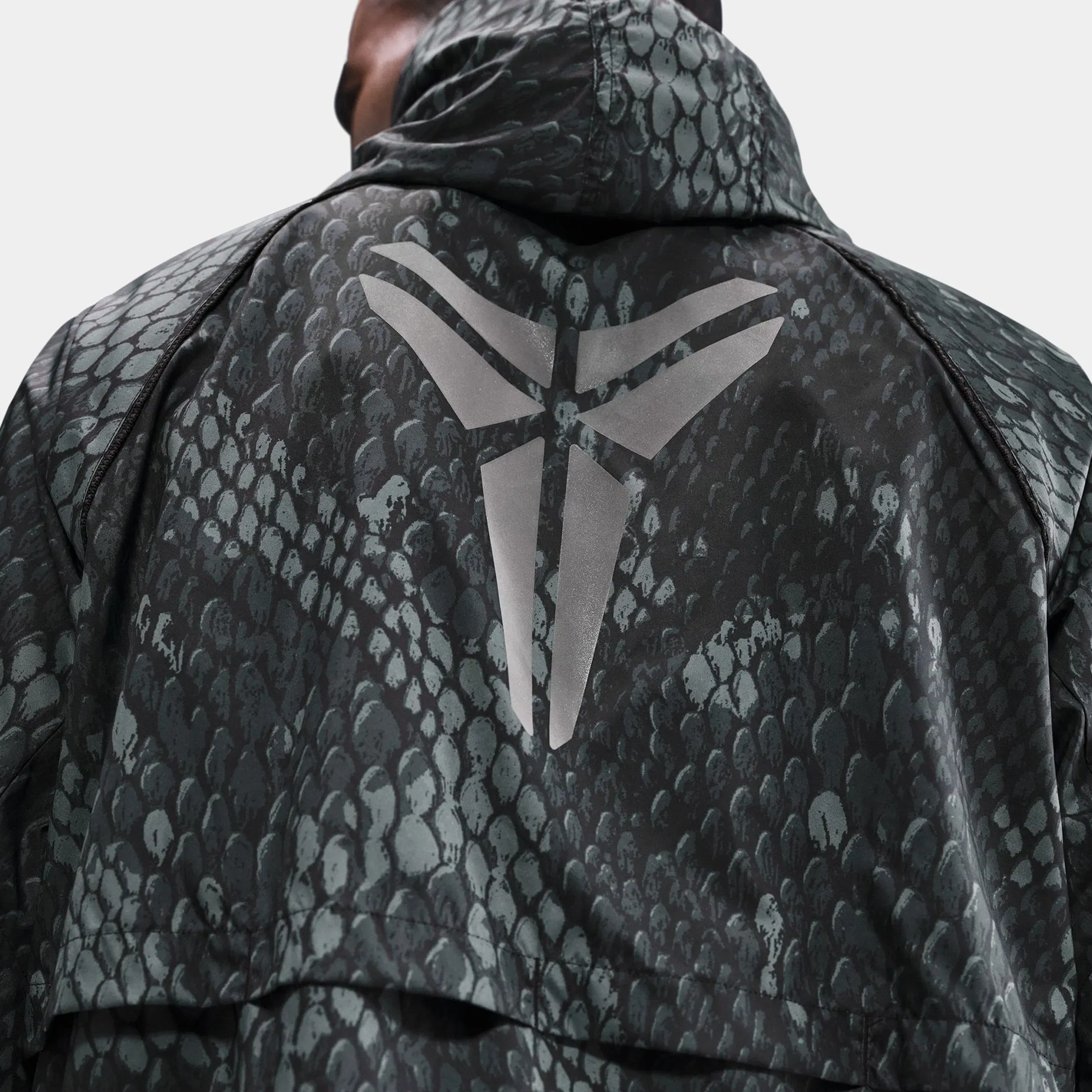 Nike Kobe Zip Up Woven Mens Jacket (Black/Silver)