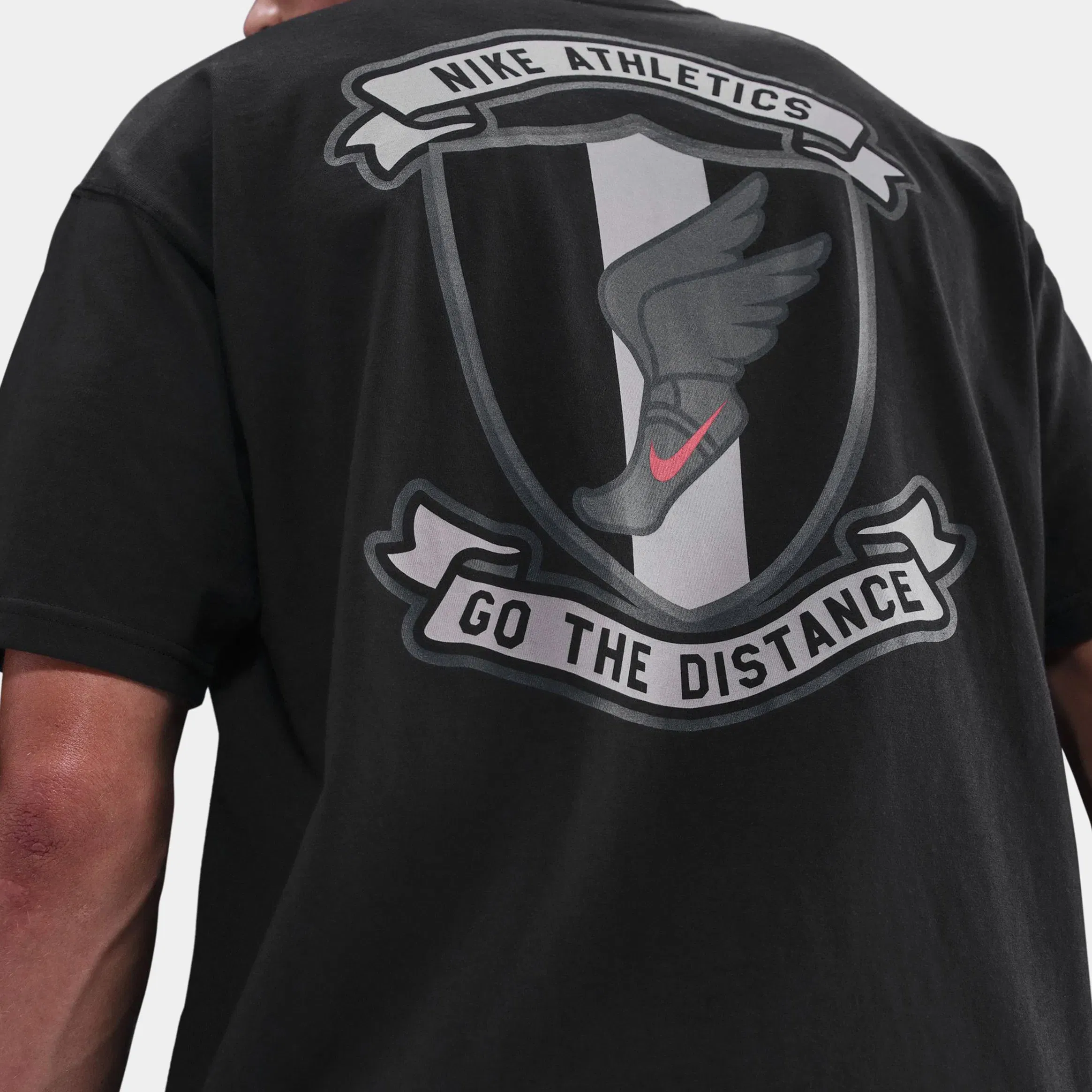 Nike Max90 BTS25 Mens Short Sleeve Shirt (Black/Off Noir)