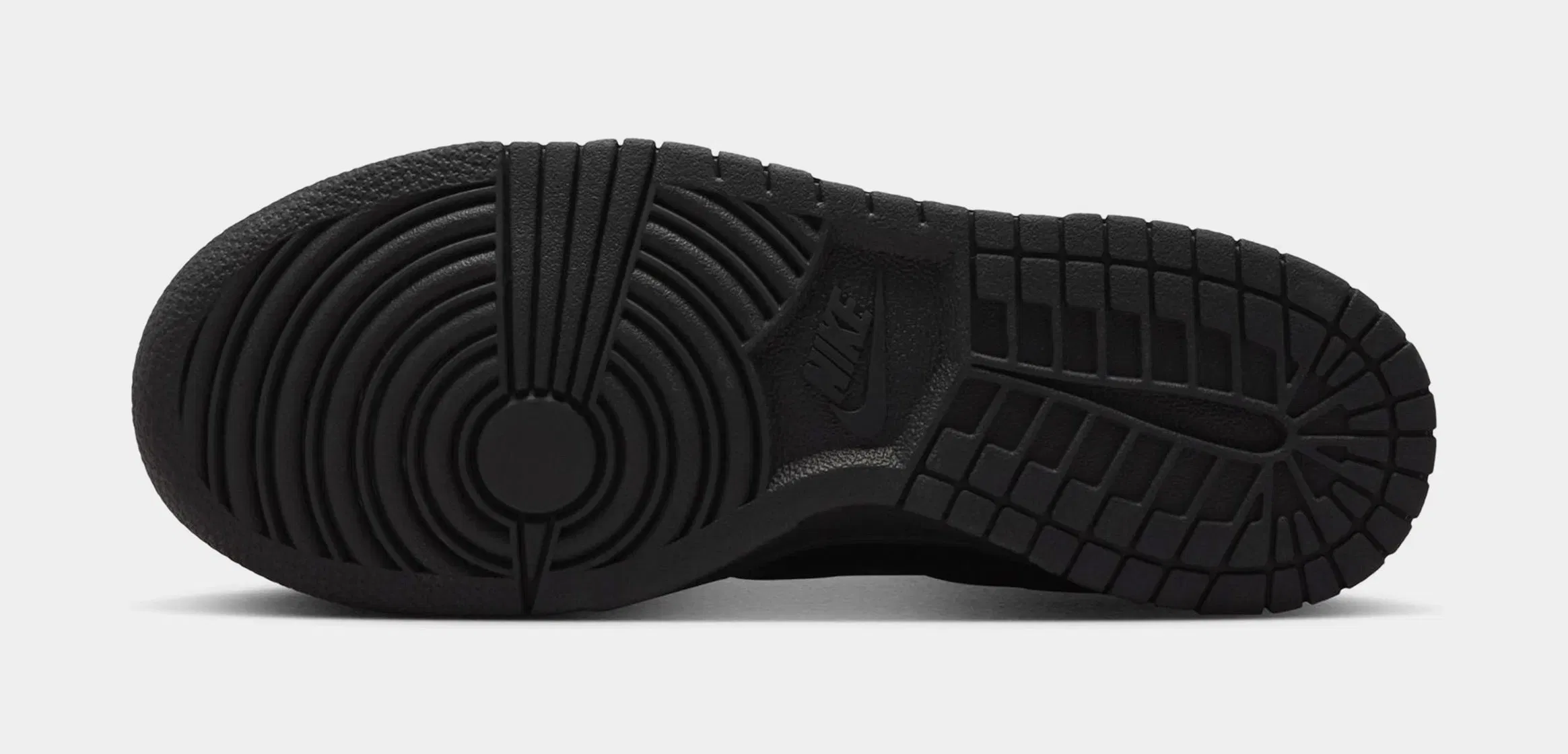 Nike Dunk Low Grade School Lifestyle Shoes (Black/Black/Black)