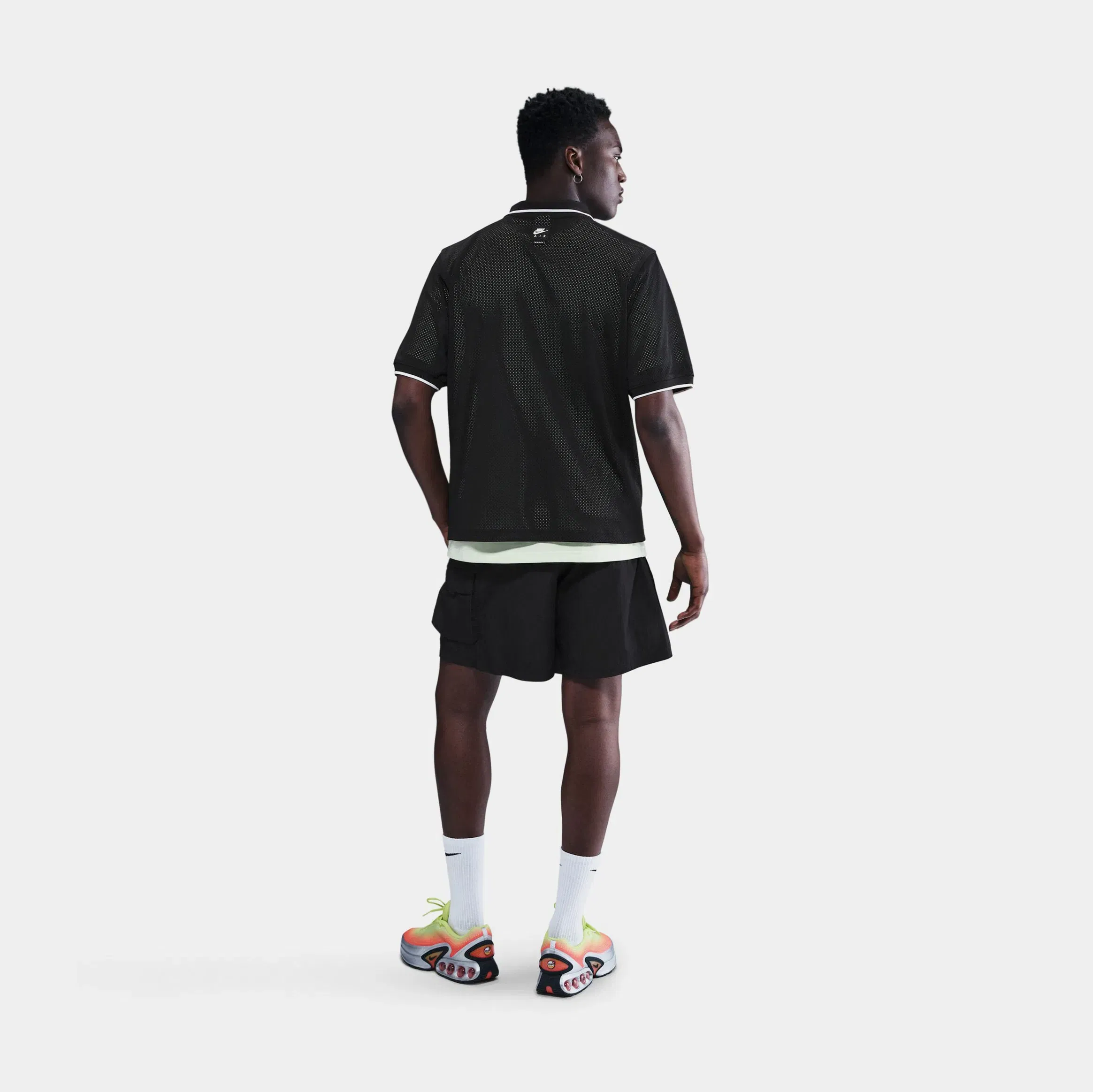Nike NSW Oversized Football Mens Jersey (Black/White)