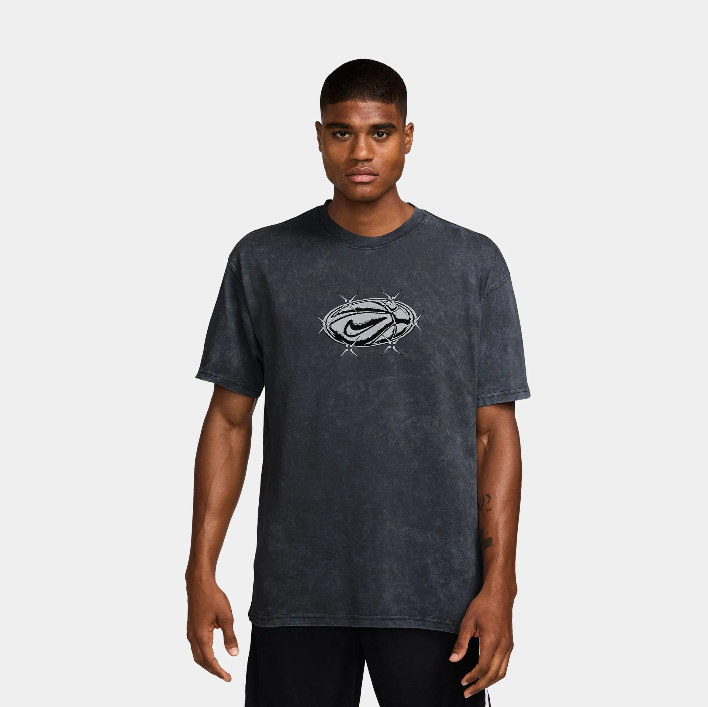 Nike Max90 Street Mens Short Sleeve Shirt (Anthracite)