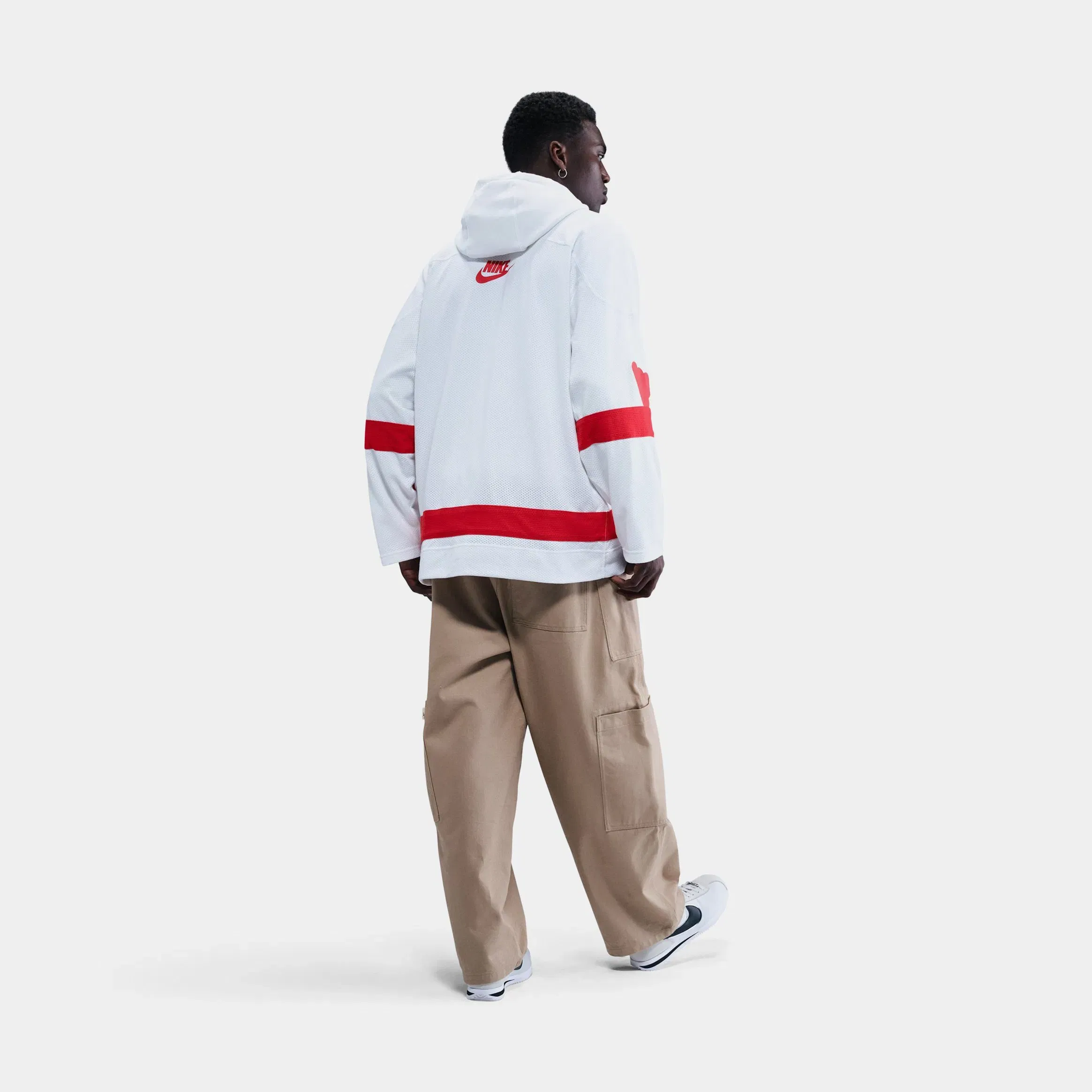 Nike NSW Club Varsity Hockey Mens Jersey (White/University Red/University Red)
