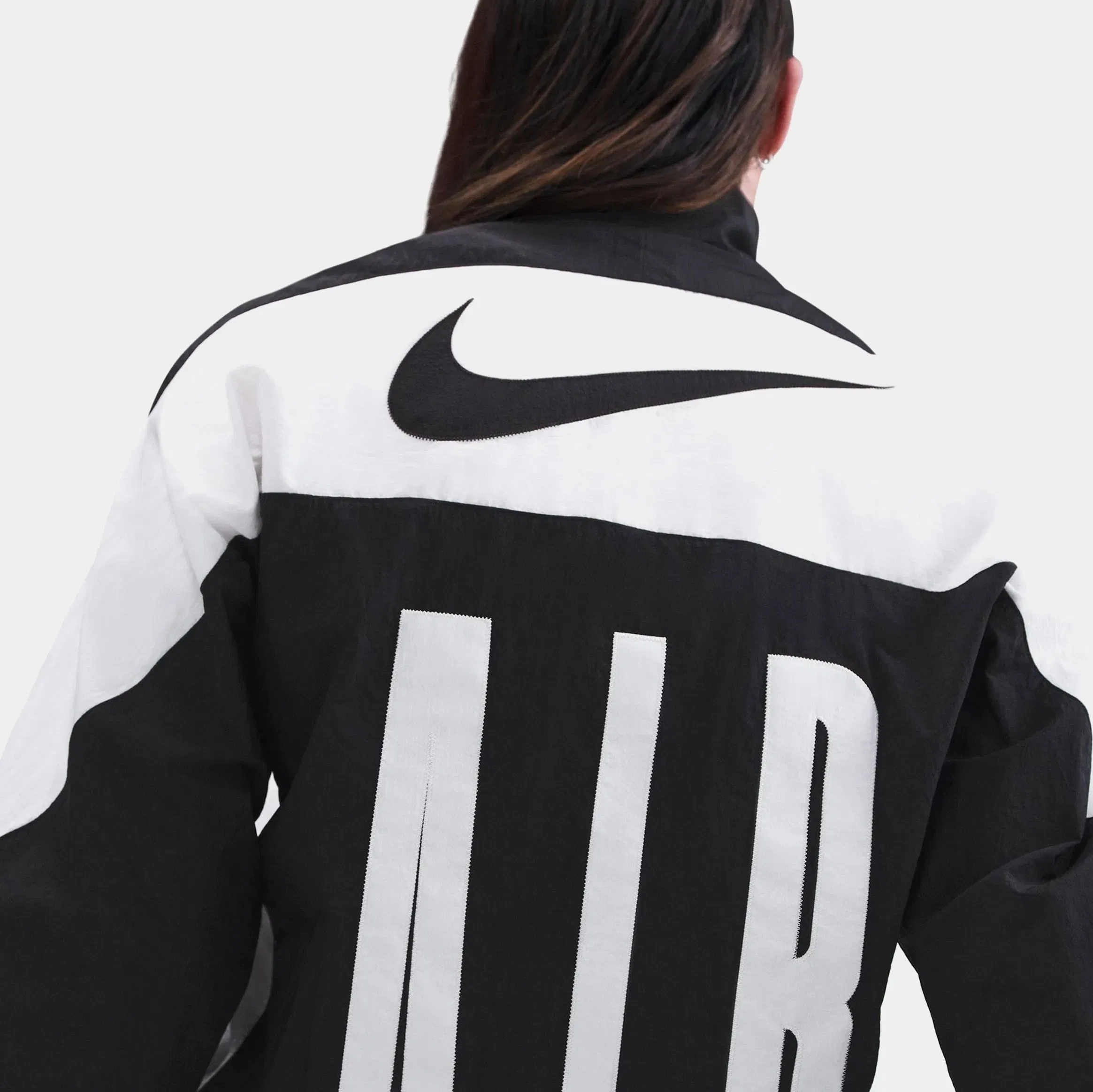 Nike NSW Air Woven Track Mens Jacket (Black/White)