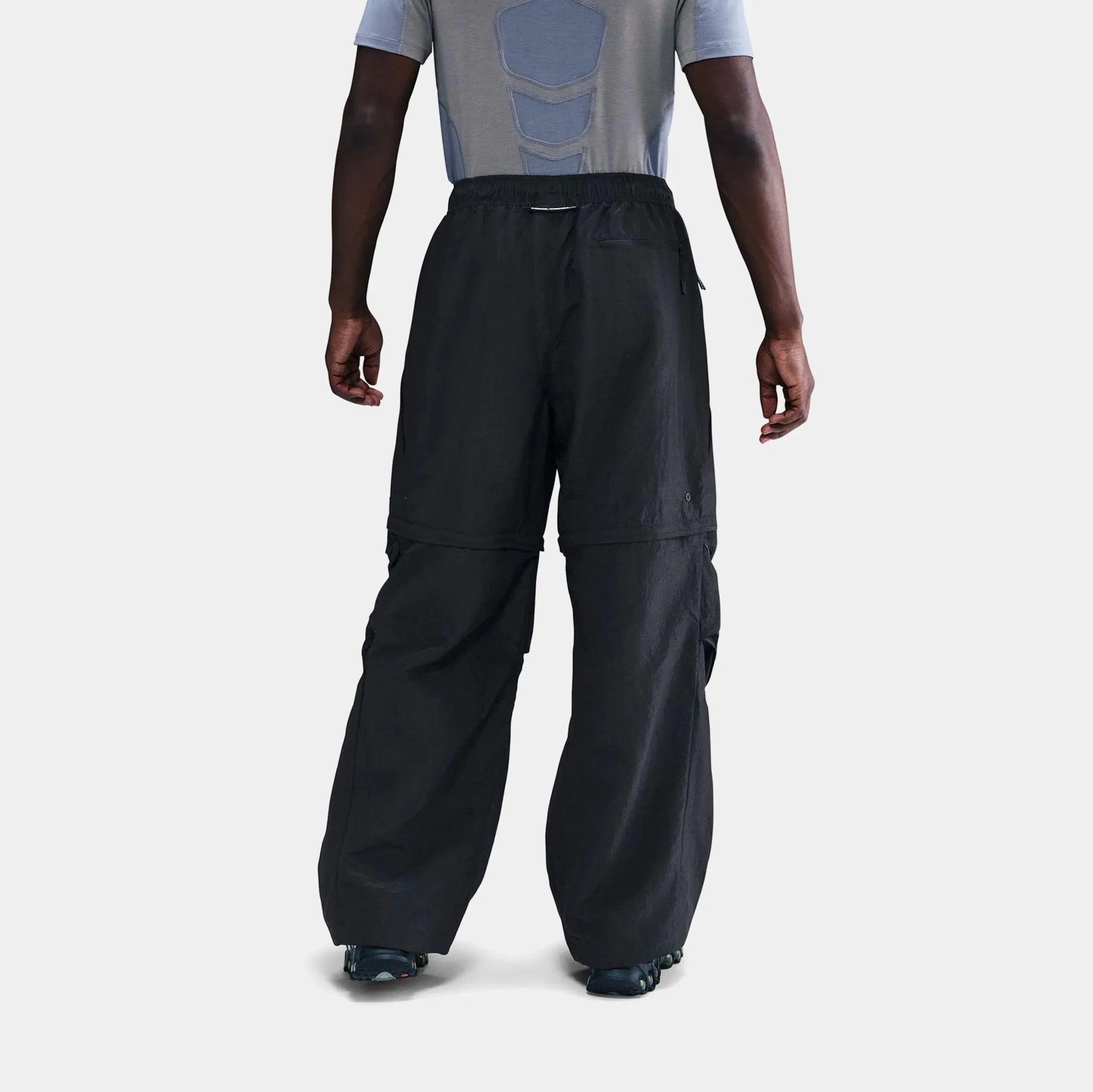 Nike NSW Tech Convertible Woven Mens Pants (Black/Anthracite/Black)