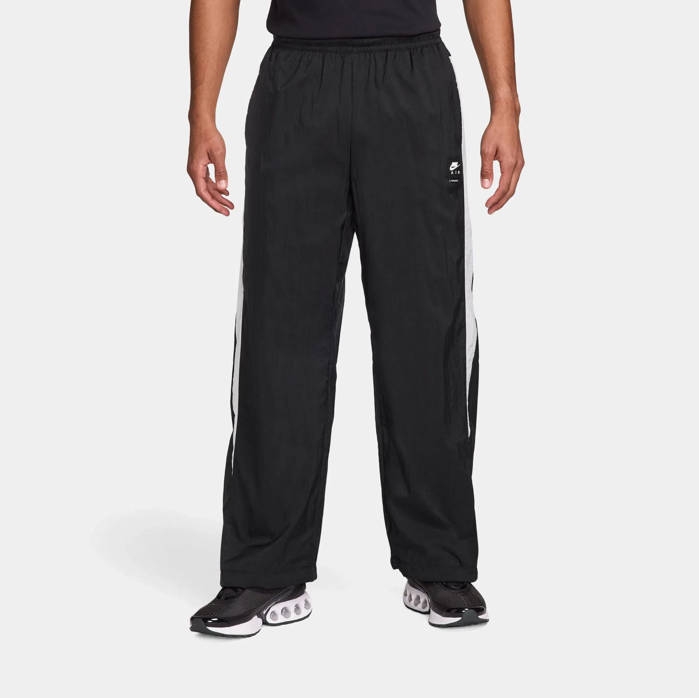 Nike NSW Air Woven Track Mens Pants (Black/White/White)