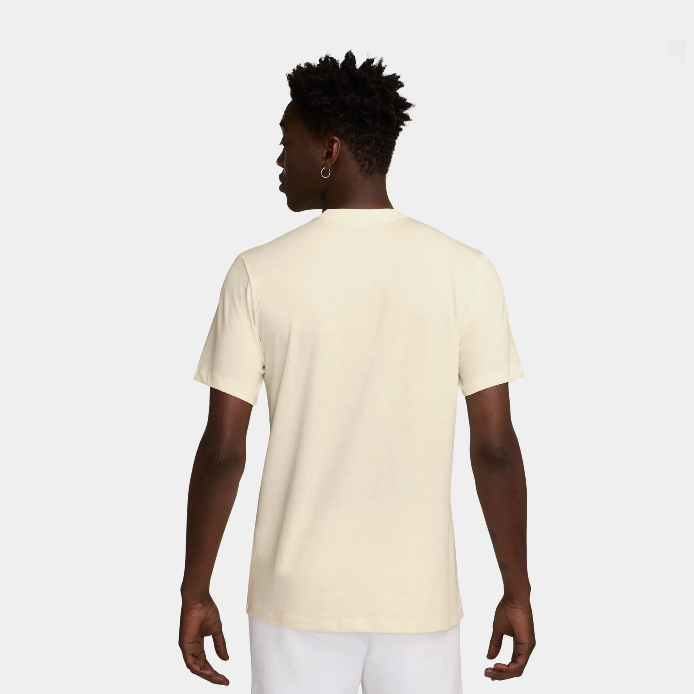 Nike NSW Soothe Your Sole Graphic Mens Short Sleeve Shirt (Pale Ivory)