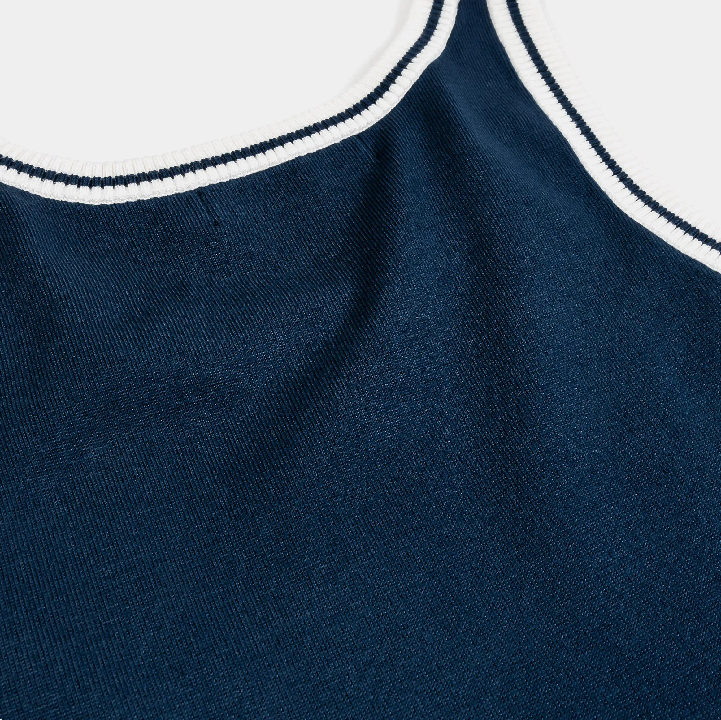 Juicy Couture Tennis Knit Womens Dress (Blue/White)