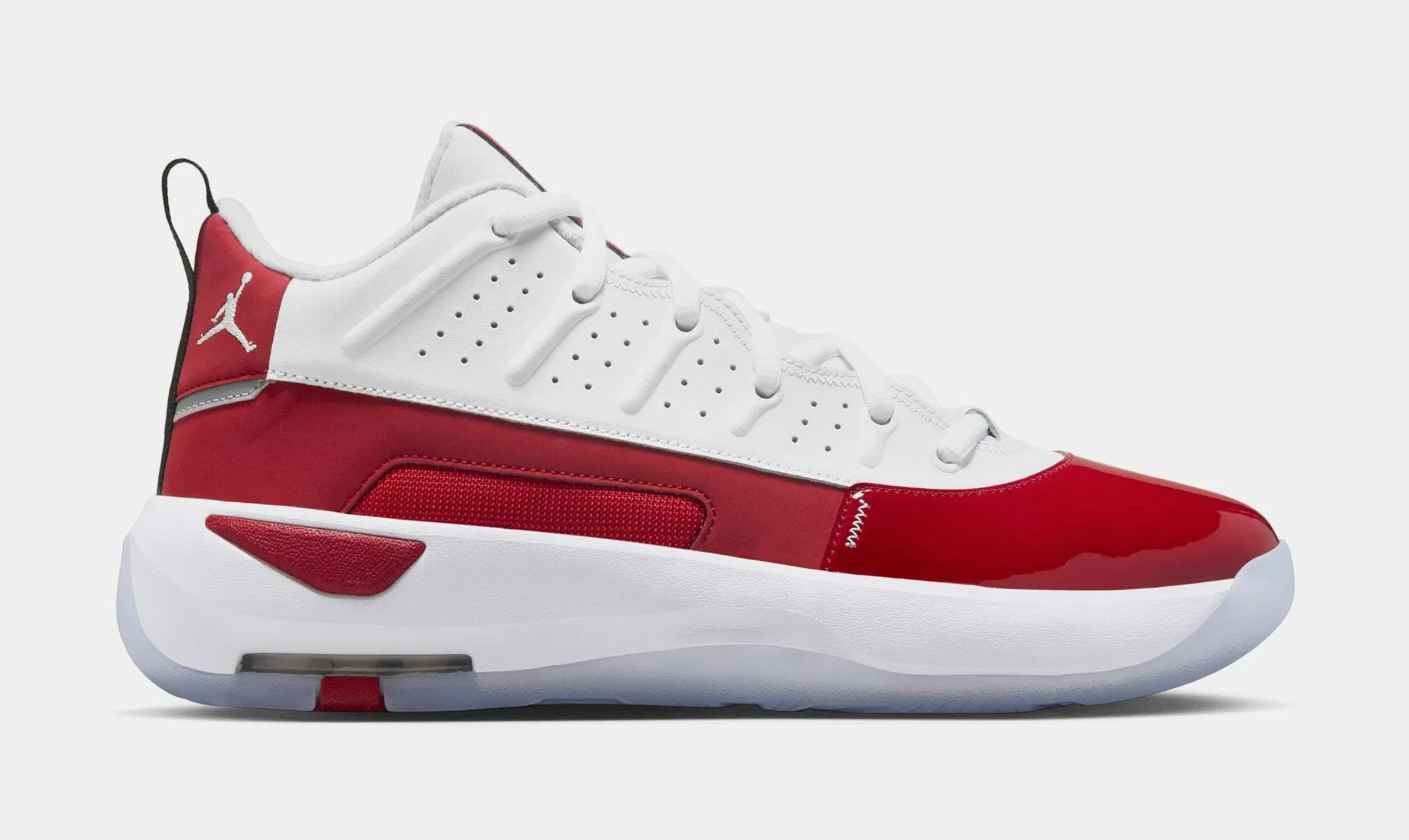 Air Jordan Max Aura 7 Mens Basketball Shoes (White/Gym Red/Black/White)