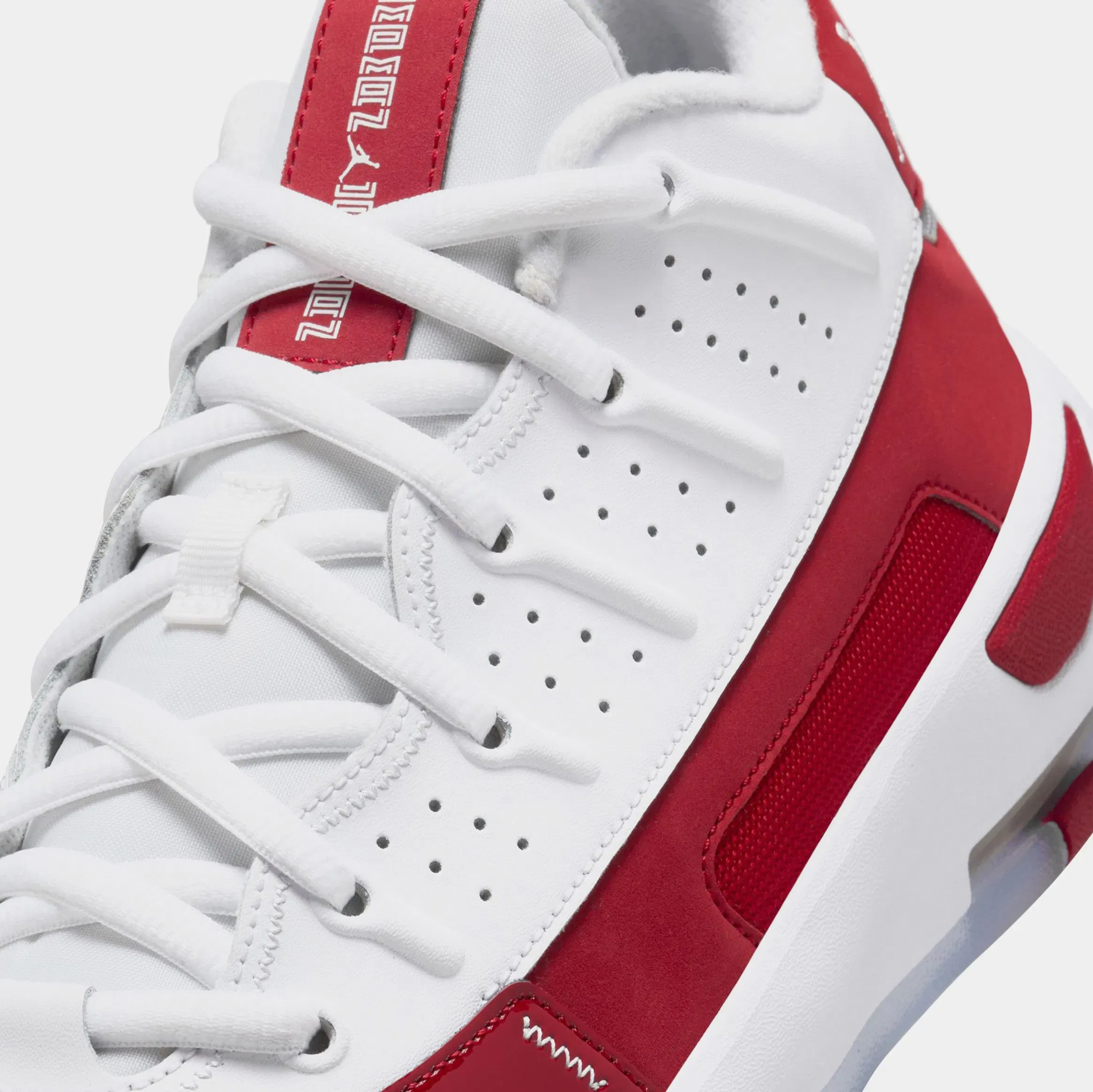 Air Jordan Max Aura 7 Mens Basketball Shoes (White/Gym Red/Black/White)