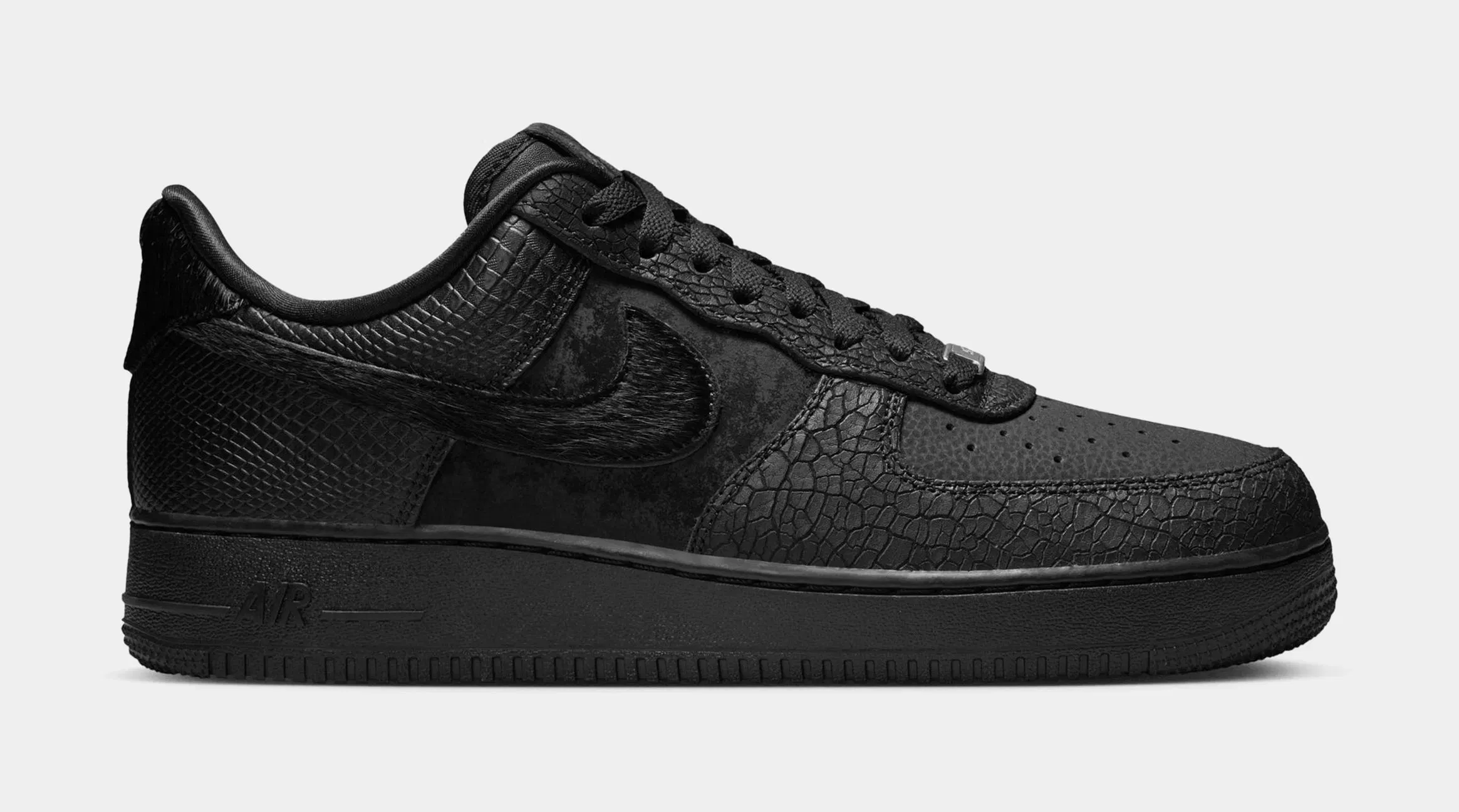 Nike Air Force 1 Low LX Mens Lifestyle Shoes (Black/Black)